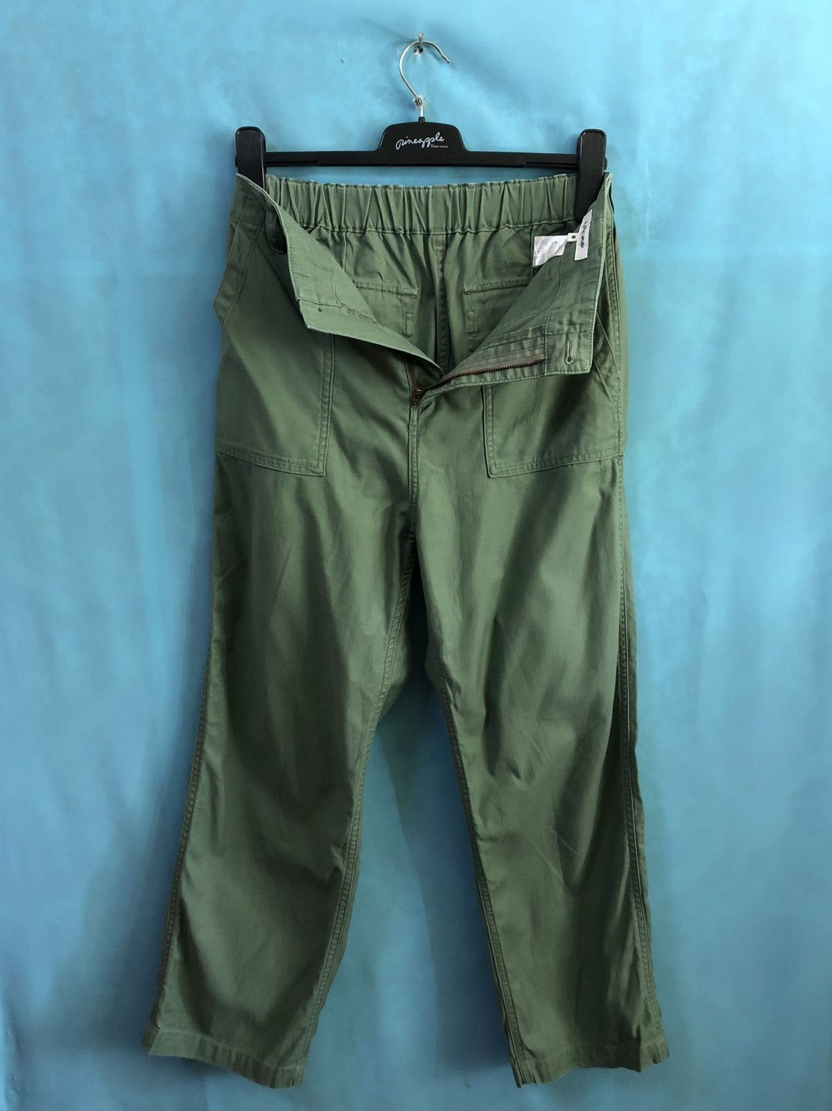 Global Work army trousers bush pants #2027 Size US 27 - 6 Thumbnail
