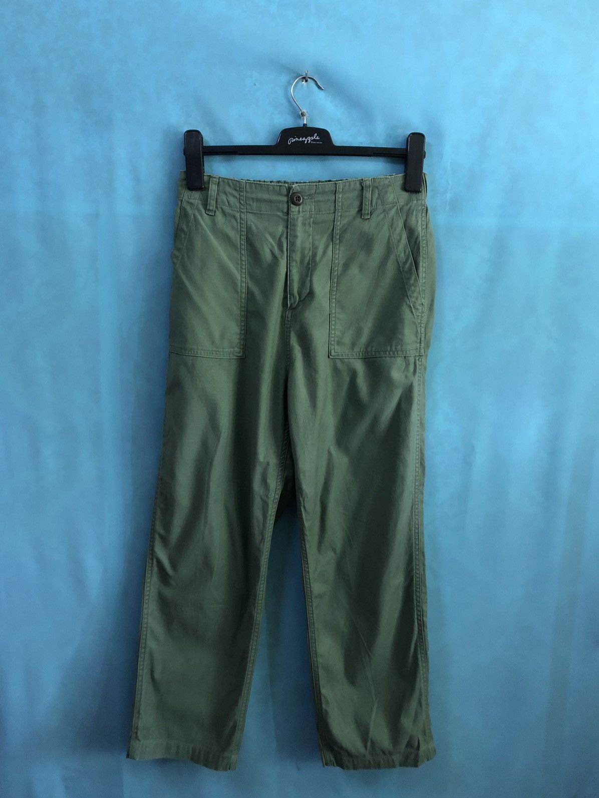 Global Work army trousers bush pants #2027 Size US 27 - 1 Thumbnail