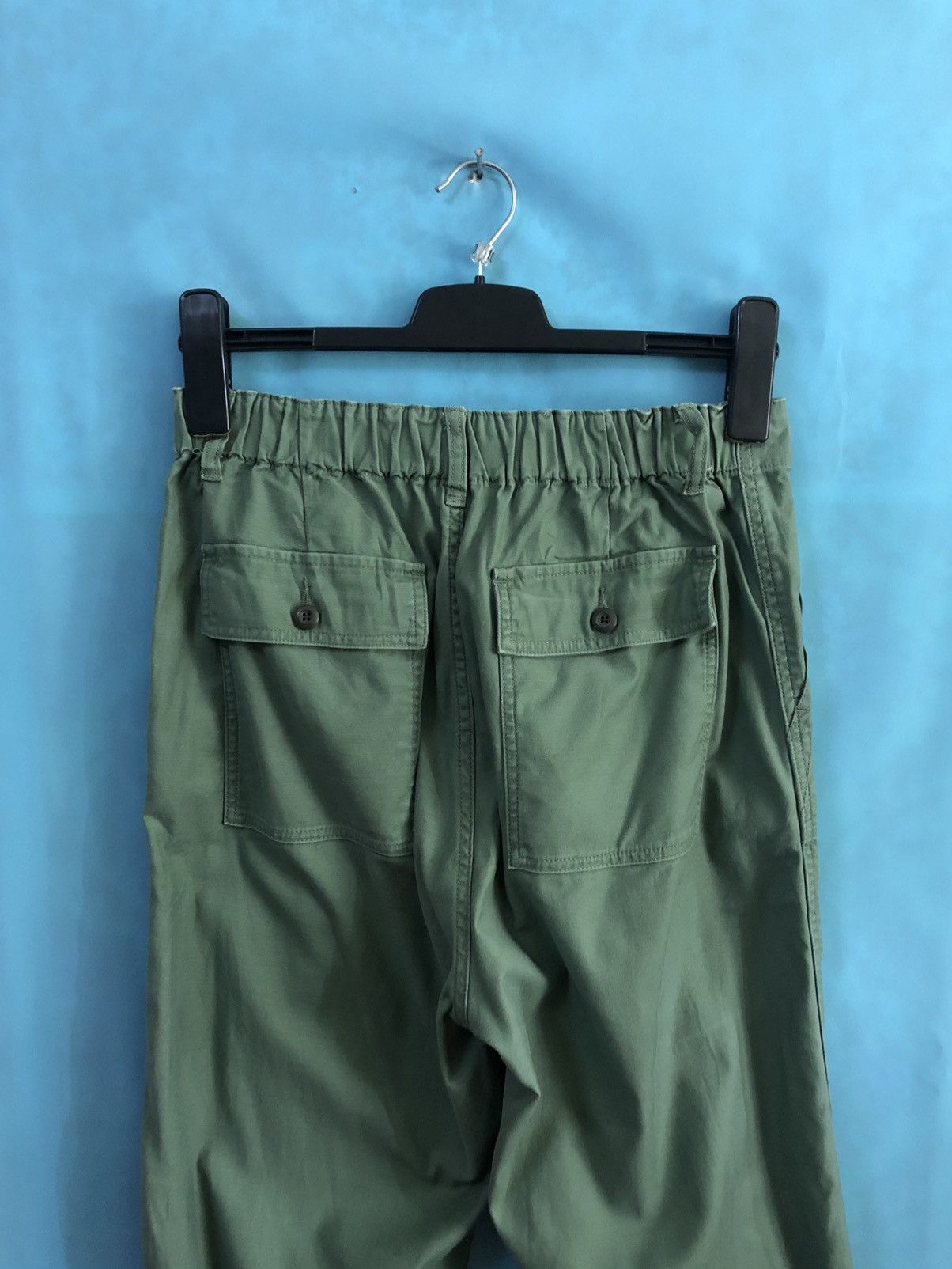 Global Work army trousers bush pants #2027 Size US 27 - 4 Thumbnail