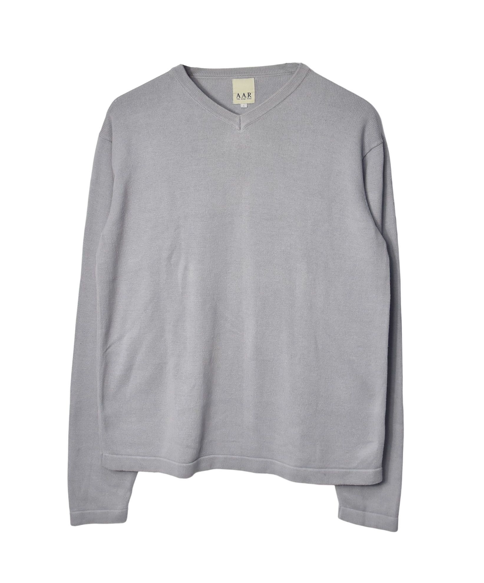 Yohji Yamamoto Yohji Yamamoto/plain knit sweater/22888 - 0460 50.8 Size US L / EU 52-54 / 3 - 1 Thumbnail