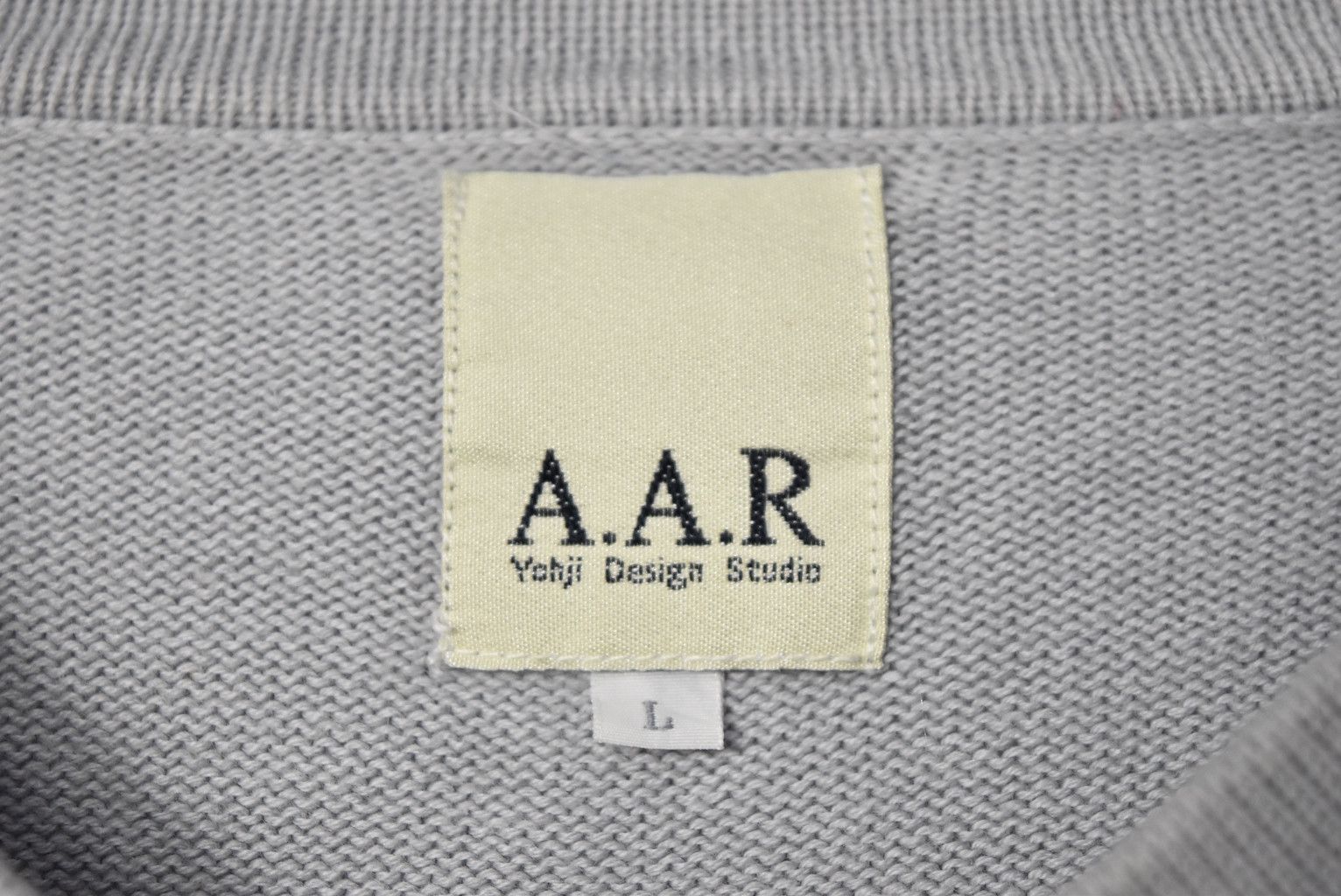 Yohji Yamamoto Yohji Yamamoto/plain knit sweater/22888 - 0460 50.8 Size US L / EU 52-54 / 3 - 4 Thumbnail
