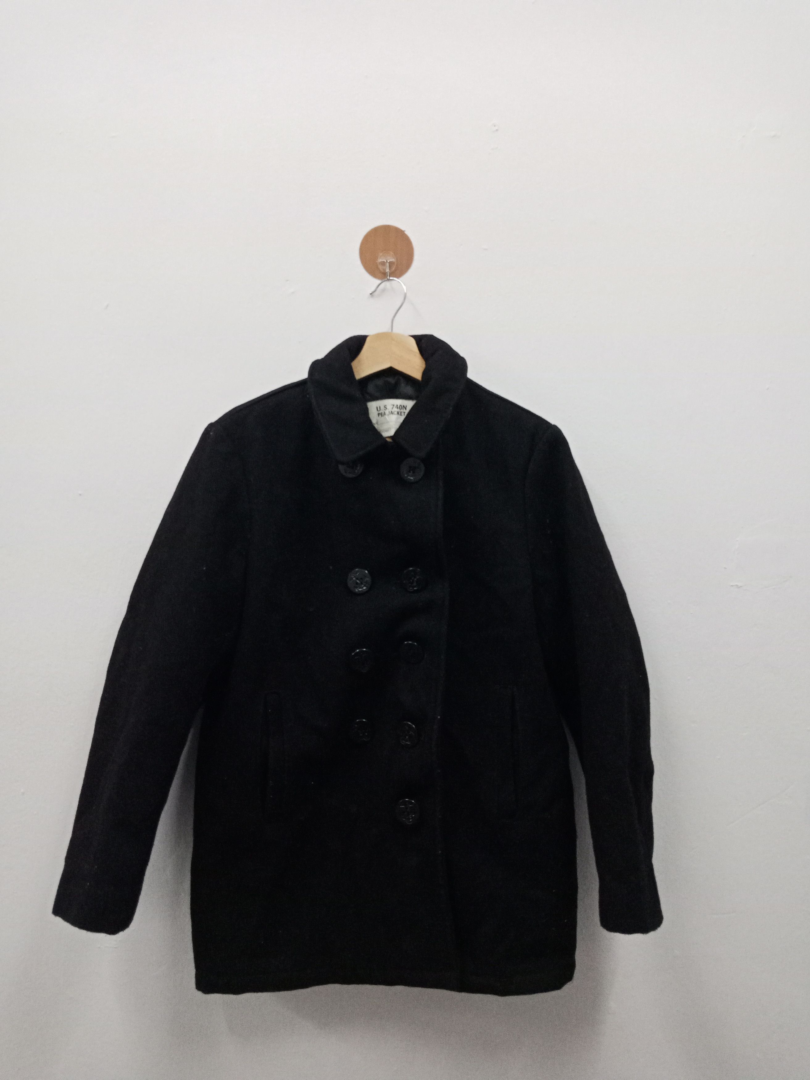 Schott Schott U.S 740-N Wool Pea Jacket Made in USA Size US M / EU 48-50 / 2 - 1 Thumbnail