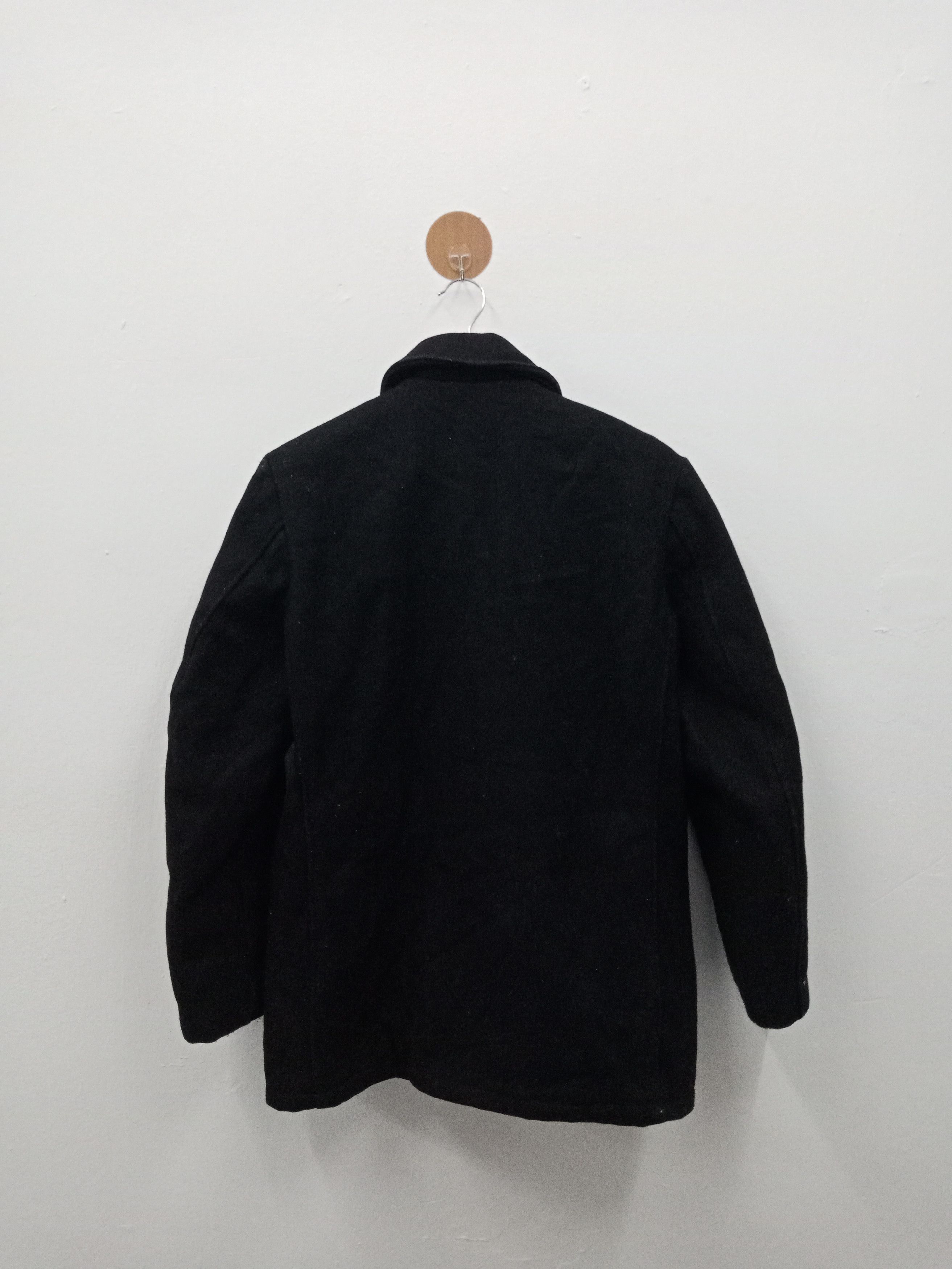 Schott Schott U.S 740-N Wool Pea Jacket Made in USA Size US M / EU 48-50 / 2 - 2 Thumbnail