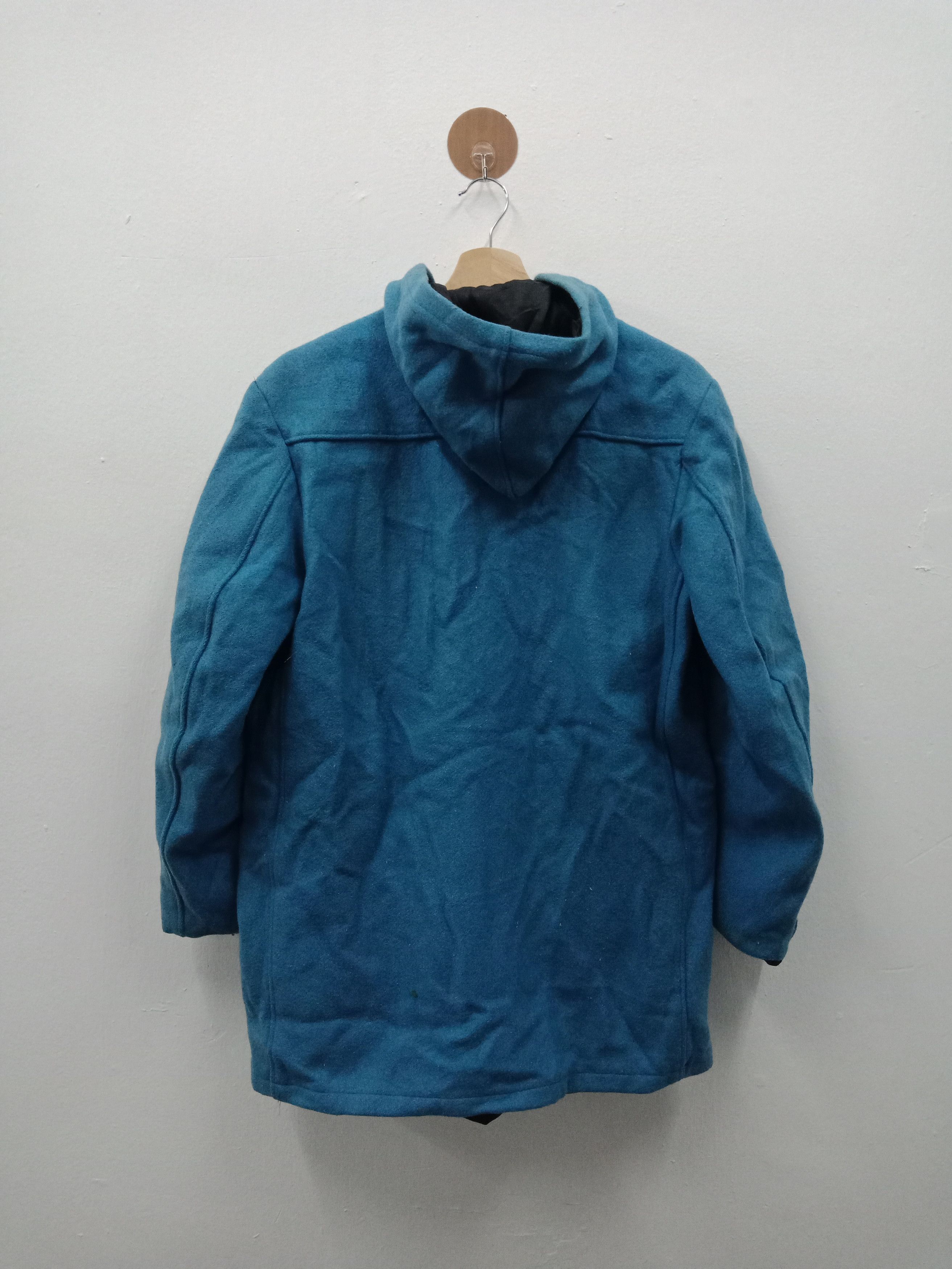 Other Schott NYC Wool Blue Trench Coat Size US L / EU 52-54 / 3 - 3 Thumbnail