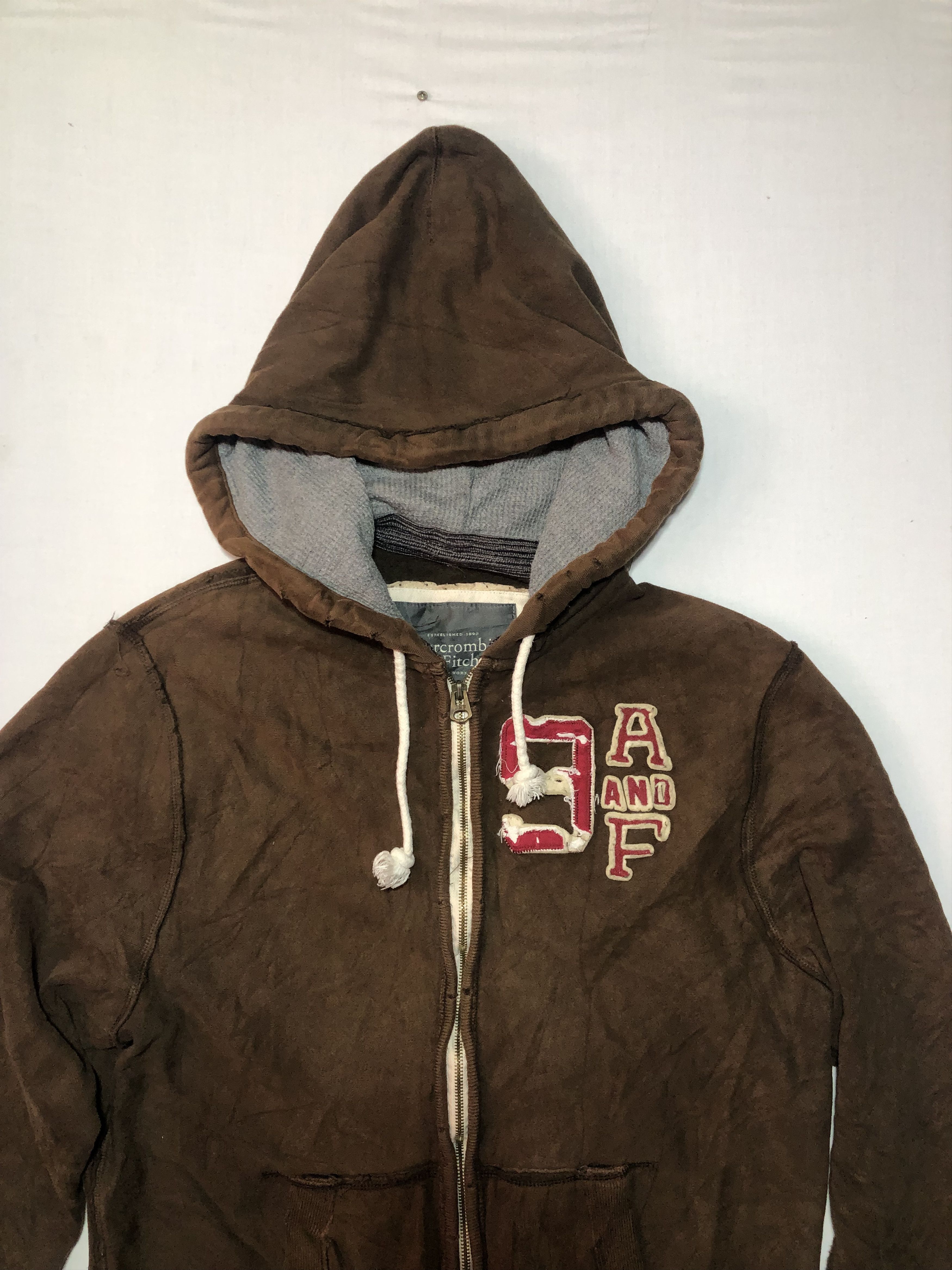 Abercrombie & Fitch × Vintage abercrombie & fitch handdrafted hoodies Size US XL / EU 56 / 4 - 2 Thumbnail