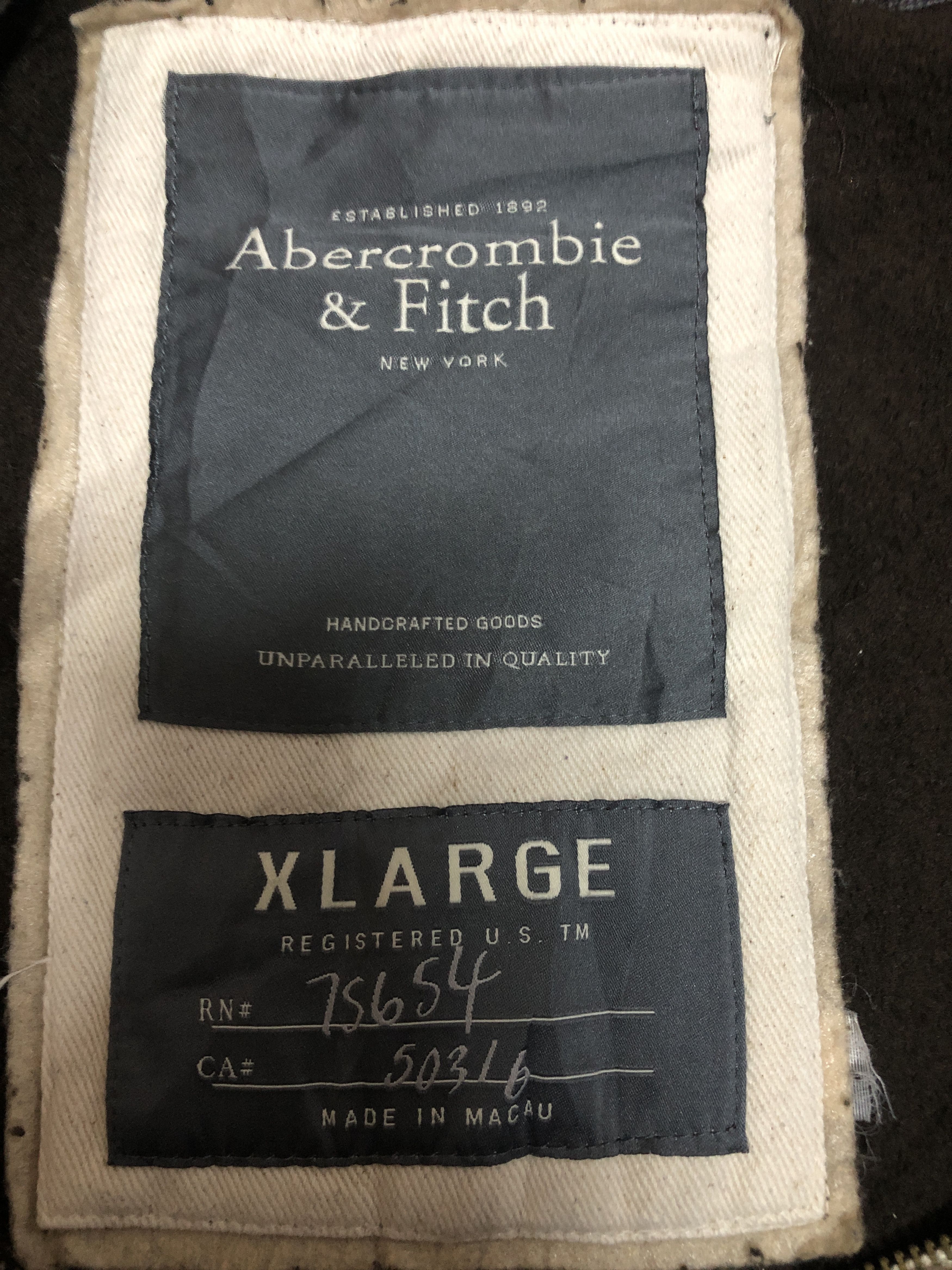 Abercrombie & Fitch × Vintage abercrombie & fitch handdrafted hoodies Size US XL / EU 56 / 4 - 11 Thumbnail