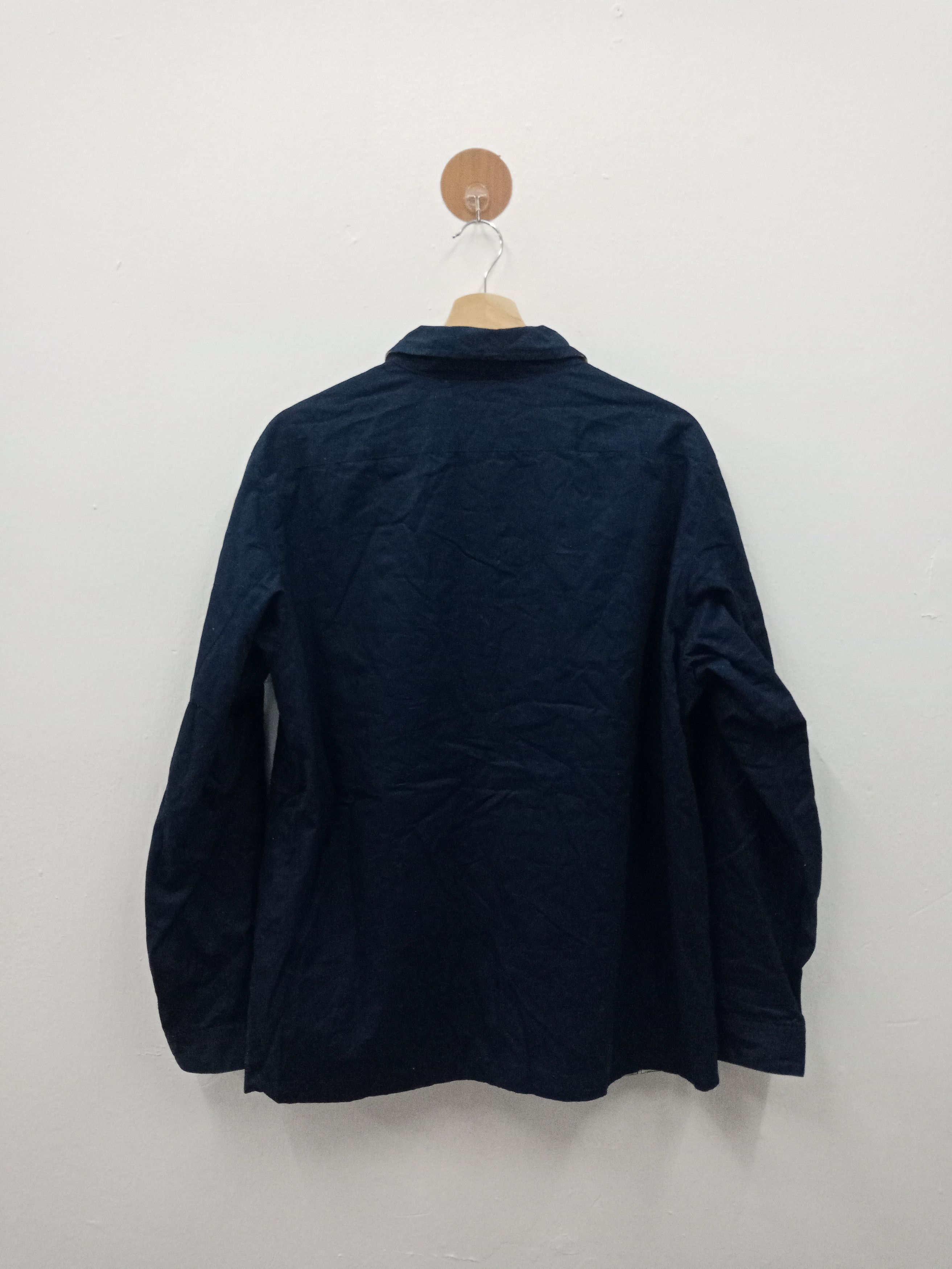 Lacoste Lacoste Reversible Blue + Striped Jacket Size US L / EU 52-54 / 3 - 3 Thumbnail