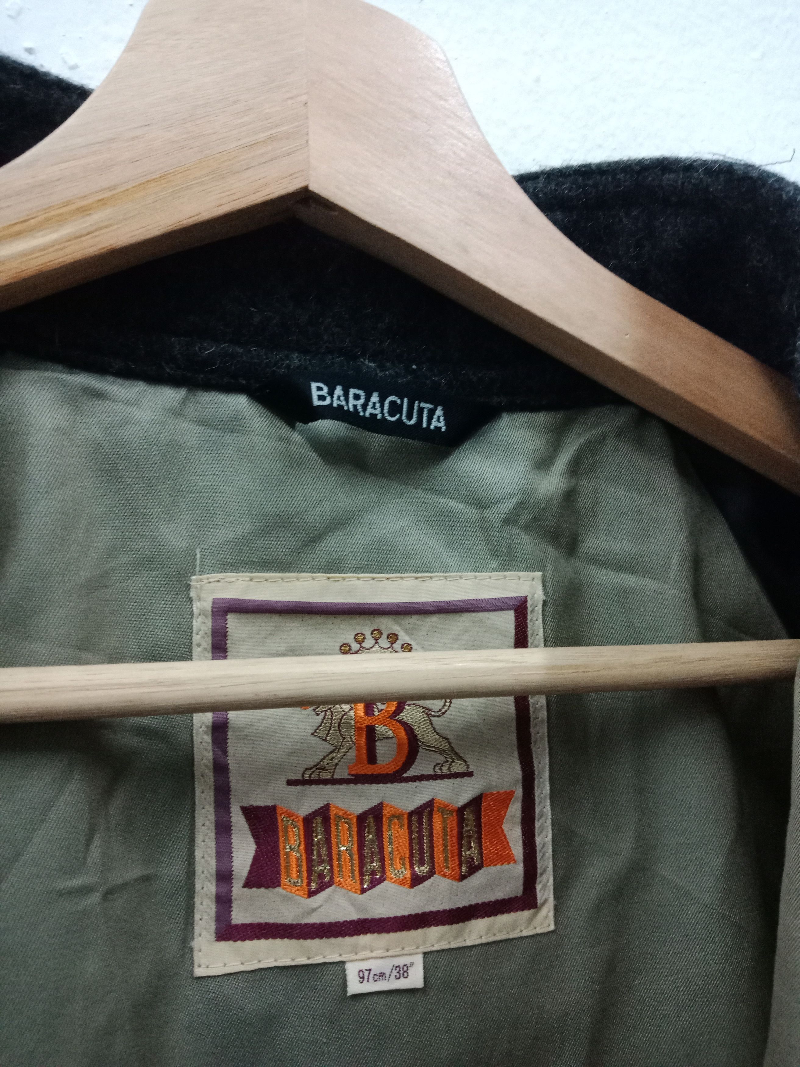Baracuta Baracuta Wool Multi Pockets Wool Jacket Size US L / EU 52-54 / 3 - 7 Thumbnail