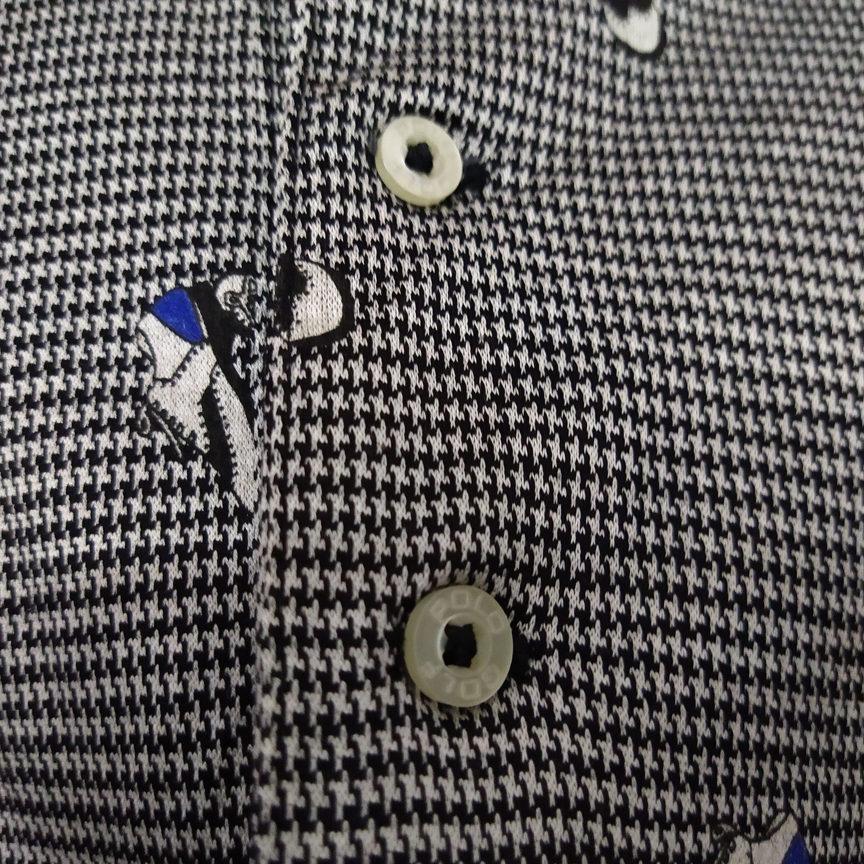 Polo Ralph Lauren 90s POLO RALPH LAUREN FULL PRINT SHIRT (D56) Size US XXL / EU 58 / 5 - 3 Thumbnail