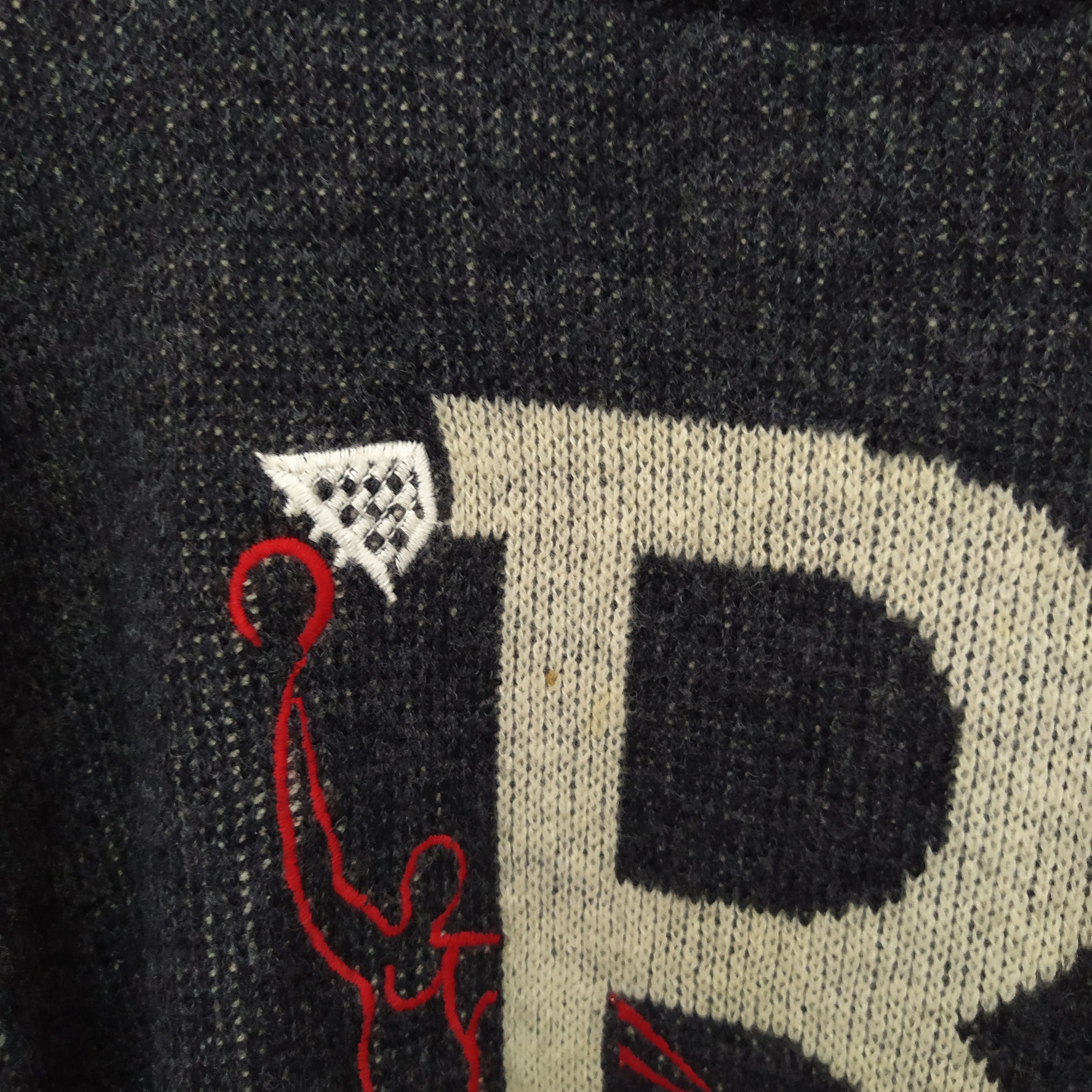 Benetton 80/90s BENETTON NBA KNITWEAR (D53) Size US L / EU 52-54 / 3 - 2 Thumbnail