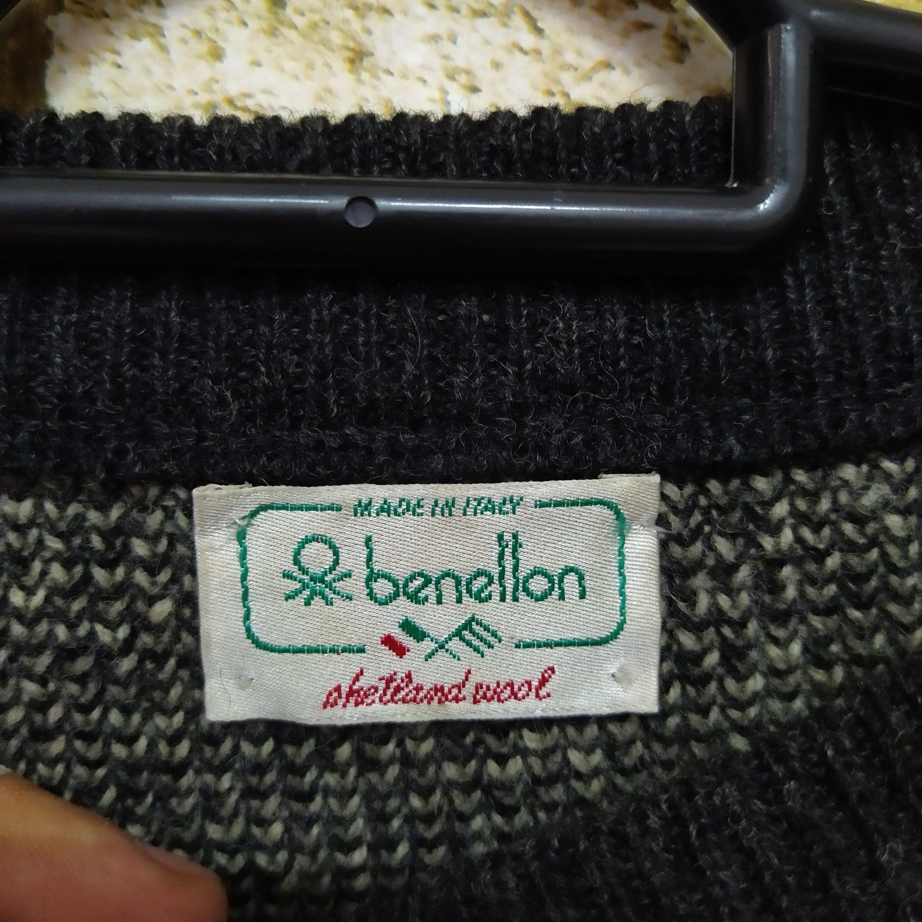 Benetton 80/90s BENETTON NBA KNITWEAR (D53) Size US L / EU 52-54 / 3 - 4 Thumbnail