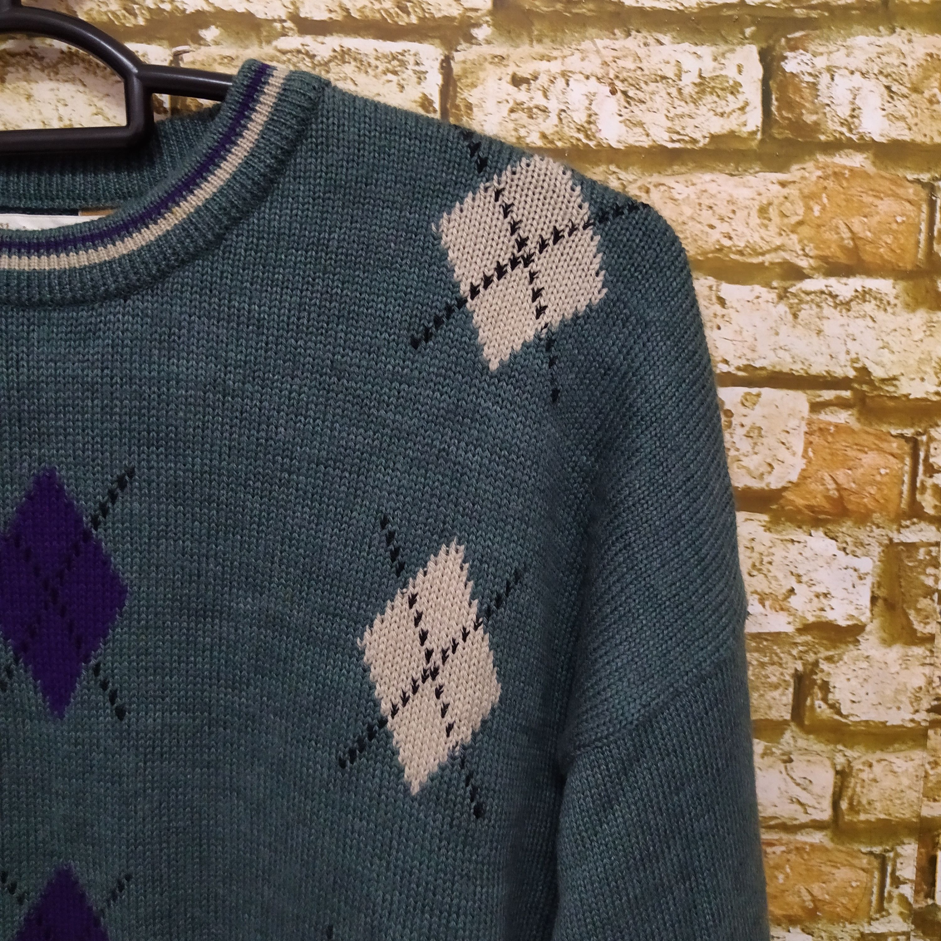 Christian Dior Monsieur 90s CHRISTIAN DIOR SPORTS KNITWEAR DIAMOND (D52) Size US L / EU 52-54 / 3 - 2 Thumbnail