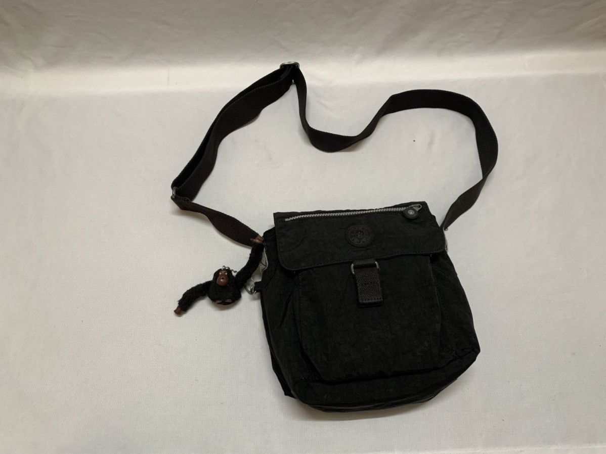 Japanese Brand Vintage Kipling Sling bag - multi Pocket Bag Size ONE SIZE - 4 Thumbnail