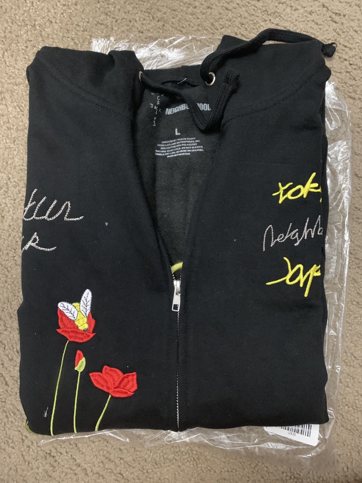 {Travis Scott} x Neighborhood Carousel Hoodie 送料関税込 Travis Scott Cactus Jack x Neighborhood Carousel Zip Up