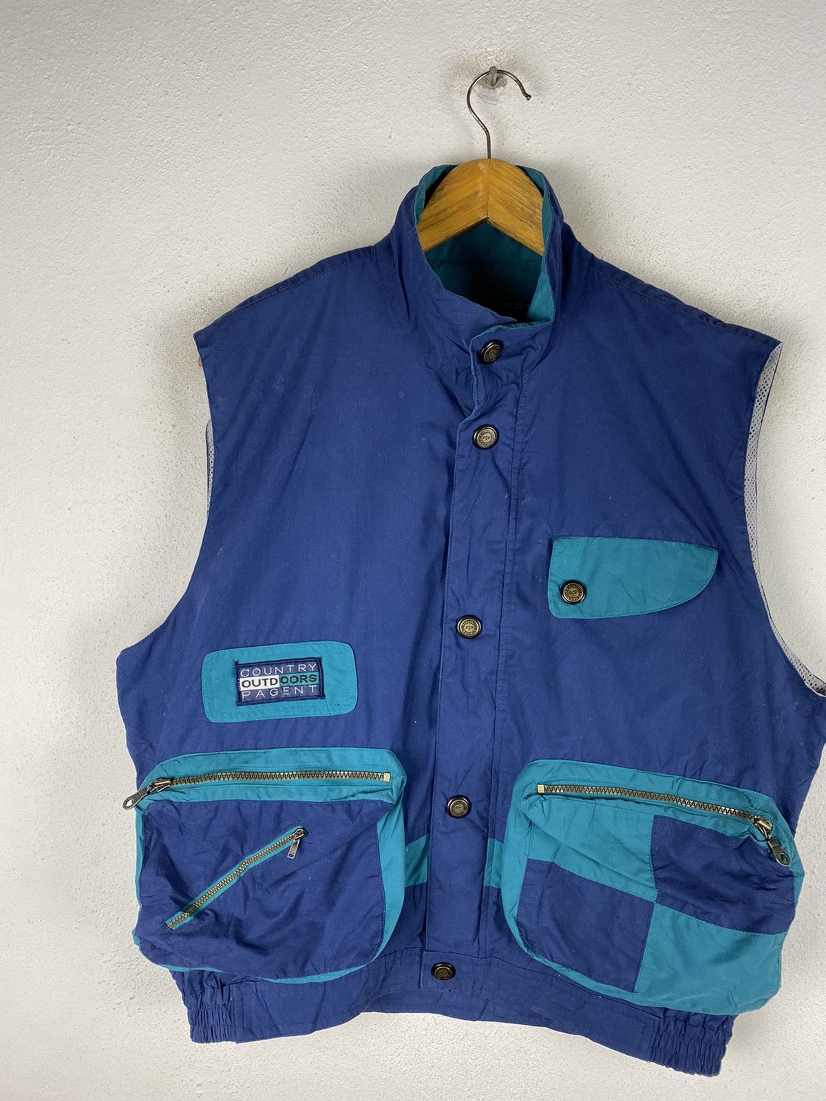 Japanese Brand COUNTRY OUTDOORS PAGENT UTILITY TACTICAL VEST Size US M / EU 48-50 / 2 - 4 Thumbnail