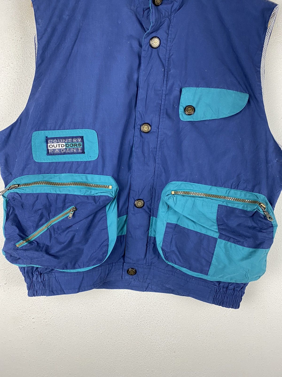Japanese Brand COUNTRY OUTDOORS PAGENT UTILITY TACTICAL VEST Size US M / EU 48-50 / 2 - 6 Thumbnail