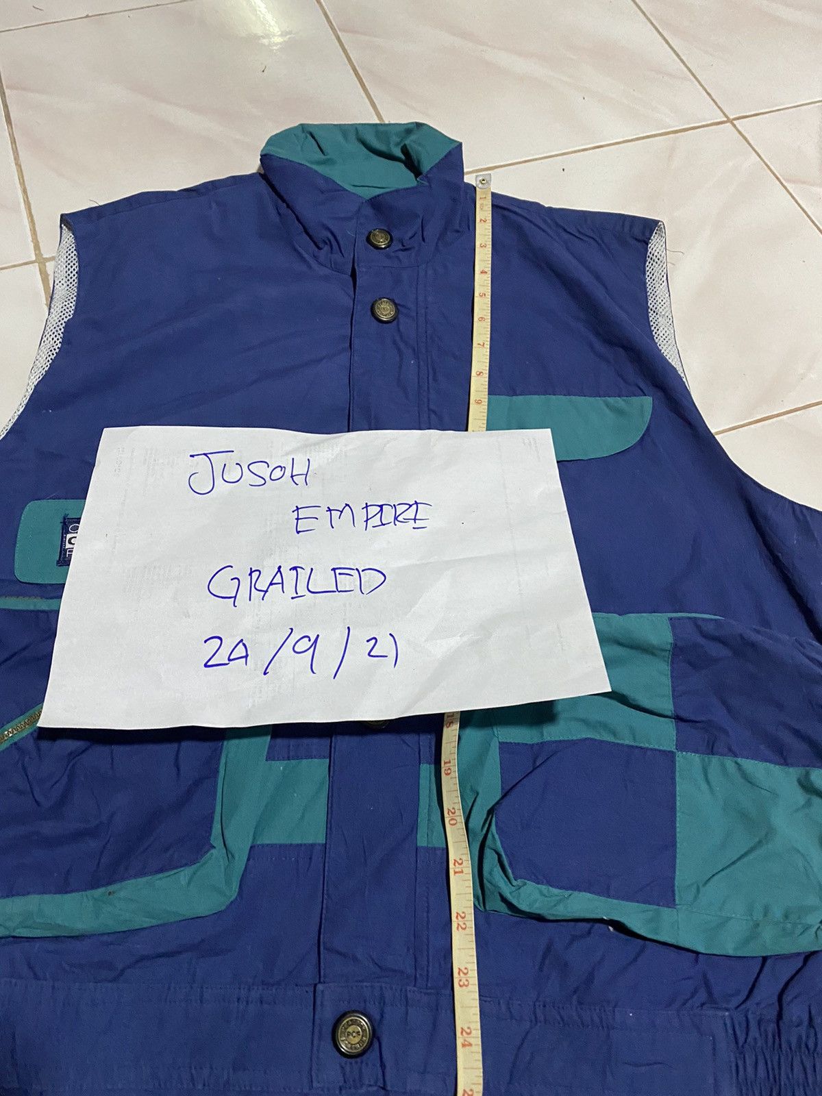 Japanese Brand COUNTRY OUTDOORS PAGENT UTILITY TACTICAL VEST Size US M / EU 48-50 / 2 - 8 Thumbnail