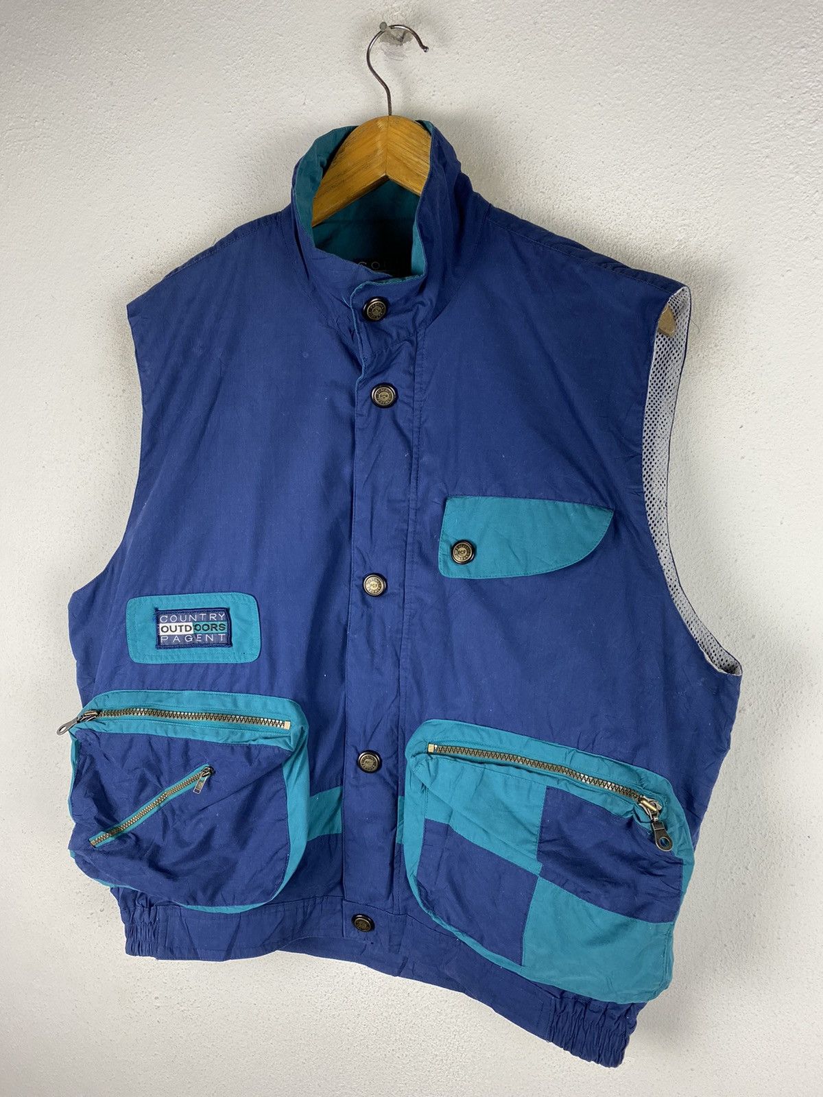 Japanese Brand COUNTRY OUTDOORS PAGENT UTILITY TACTICAL VEST Size US M / EU 48-50 / 2 - 5 Thumbnail