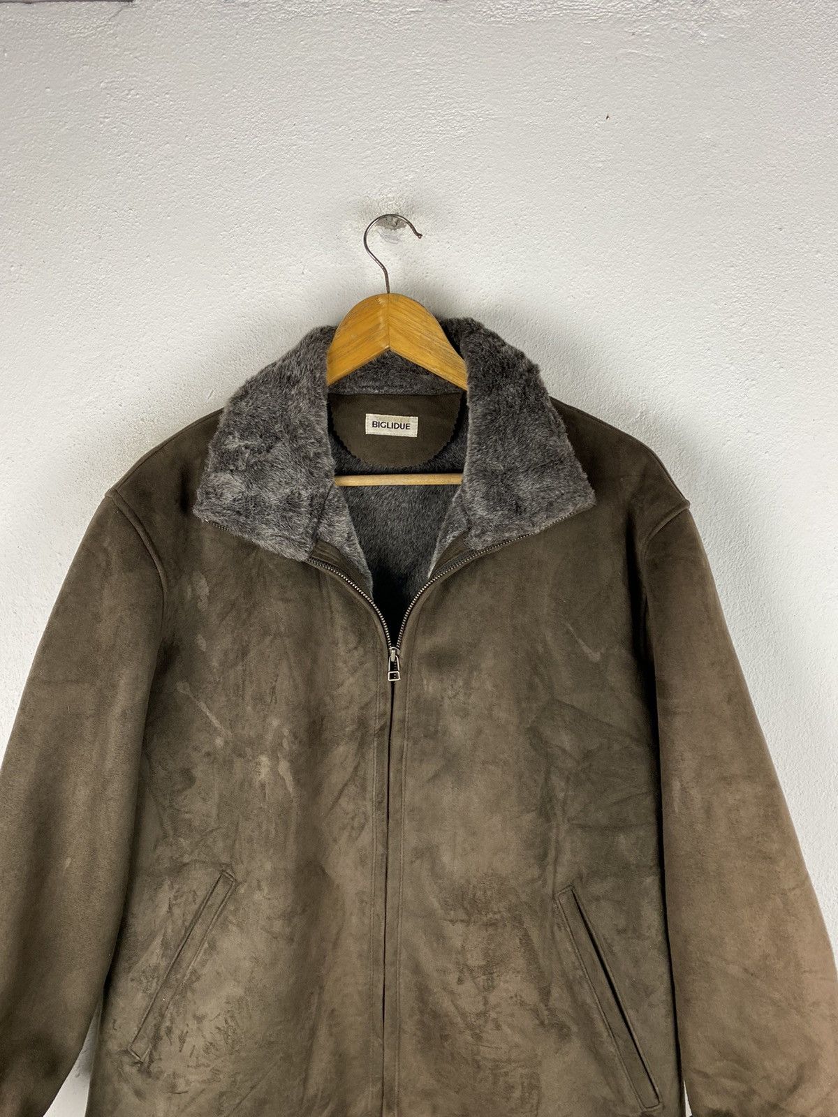 Designer × Japanese Brand BIGLIDUE FUR LINING JACKET MADE IN JAPAN Size US M / EU 48-50 / 2 - 6 Thumbnail
