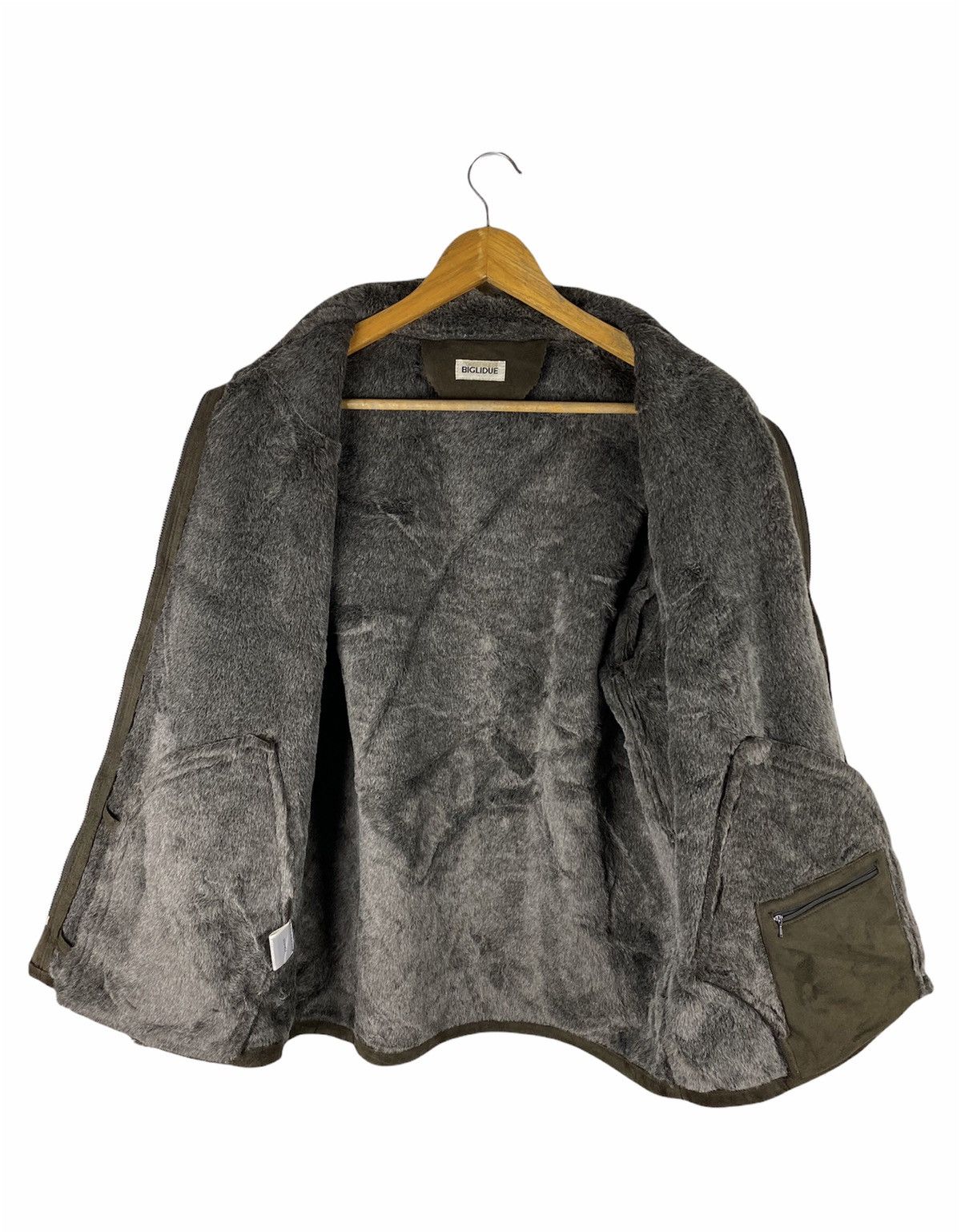 Designer × Japanese Brand BIGLIDUE FUR LINING JACKET MADE IN JAPAN Size US M / EU 48-50 / 2 - 2 Thumbnail