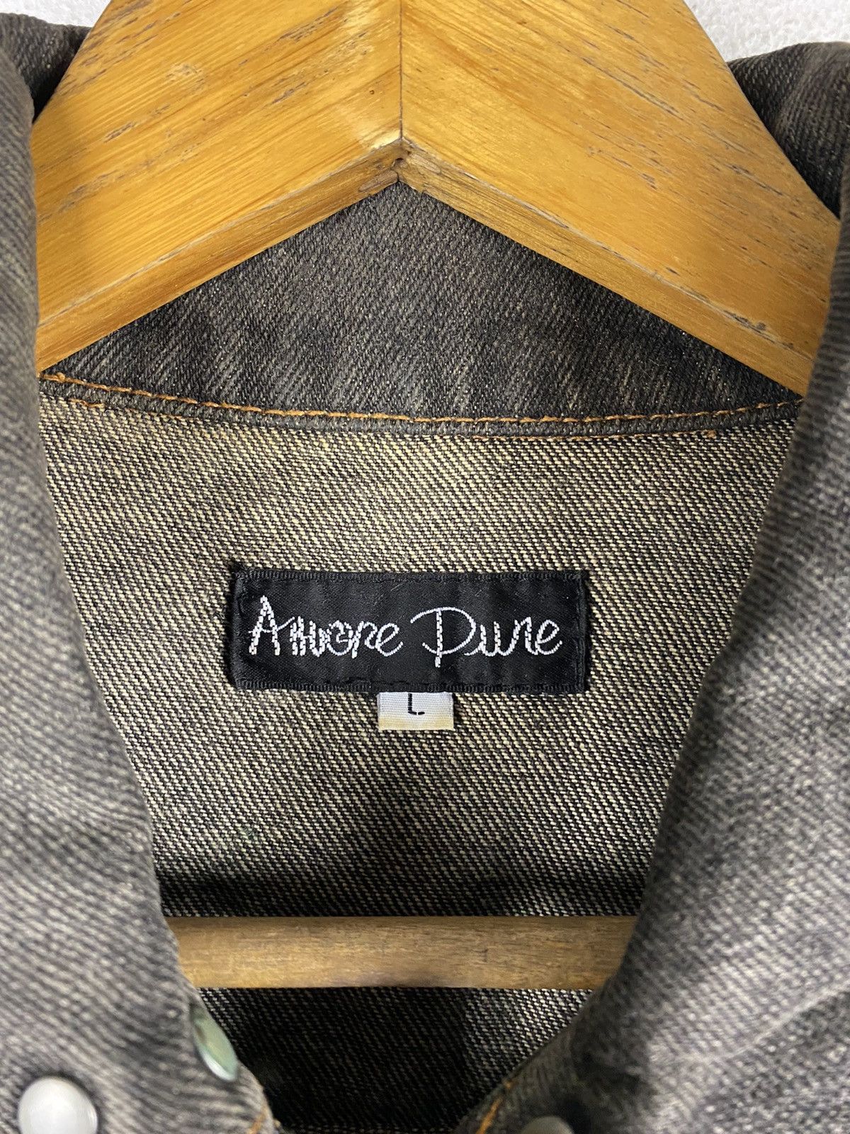 Japanese Brand AHUOPE PURE DENIM JACKET STYLE MADE IN JAPAN Size US M / EU 48-50 / 2 - 7 Thumbnail
