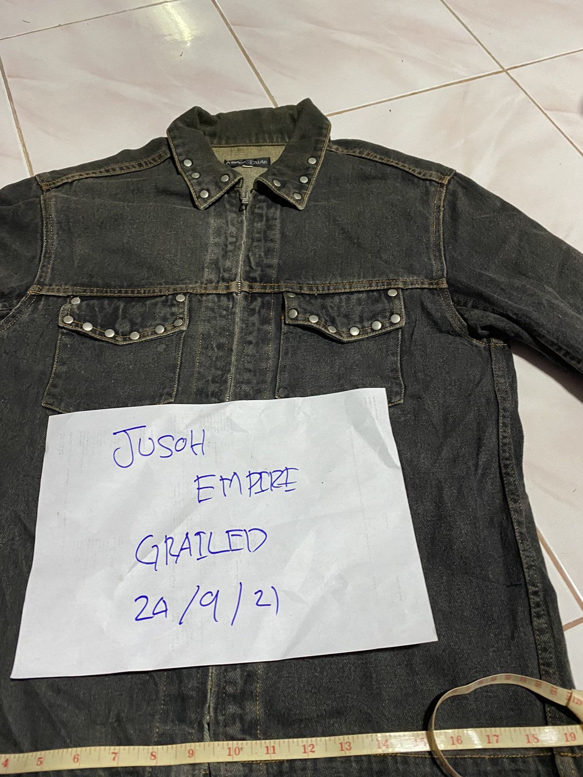 Japanese Brand AHUOPE PURE DENIM JACKET STYLE MADE IN JAPAN Size US M / EU 48-50 / 2 - 9 Thumbnail