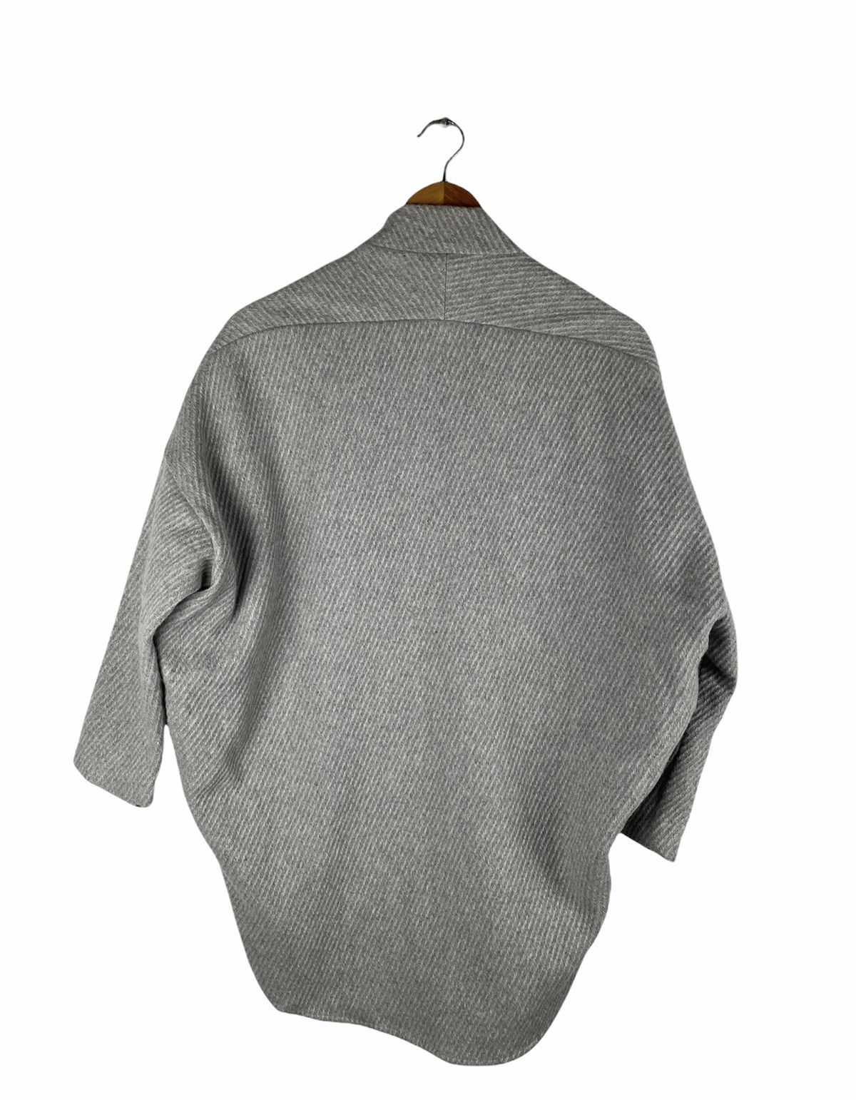 Japanese Brand HIROMITHISTLE WOOL FABRIC MADE IN JAPAN WING COATS STYLE Size US M / EU 48-50 / 2 - 2 Thumbnail