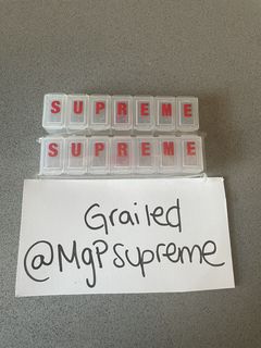 Supreme Pill Case | Grailed