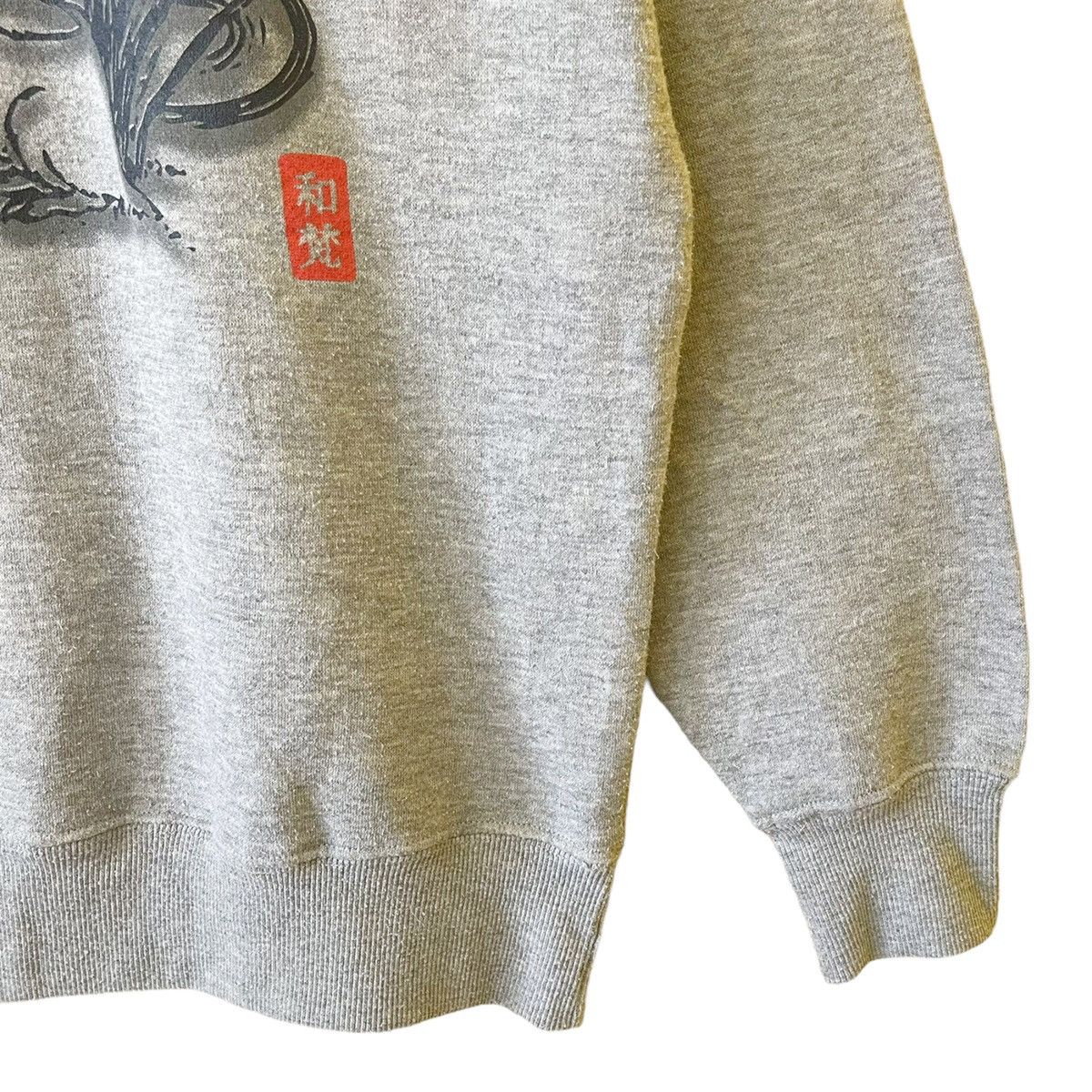 Japanese Brand Vintage Oblo Design Big Logo Crewneck Sweatshirt Size M Size US M / EU 48-50 / 2 - 6 Thumbnail