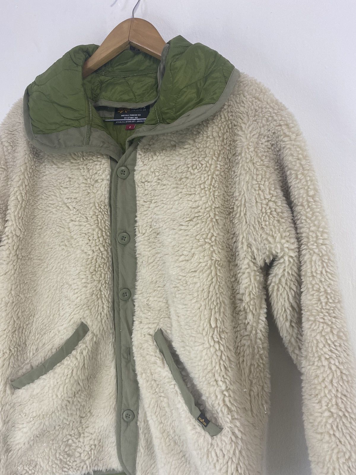 Avirex Avirex Sherpa Jacket With Quilted Hoodie Design Size US S / EU 44-46 / 1 - 5 Thumbnail