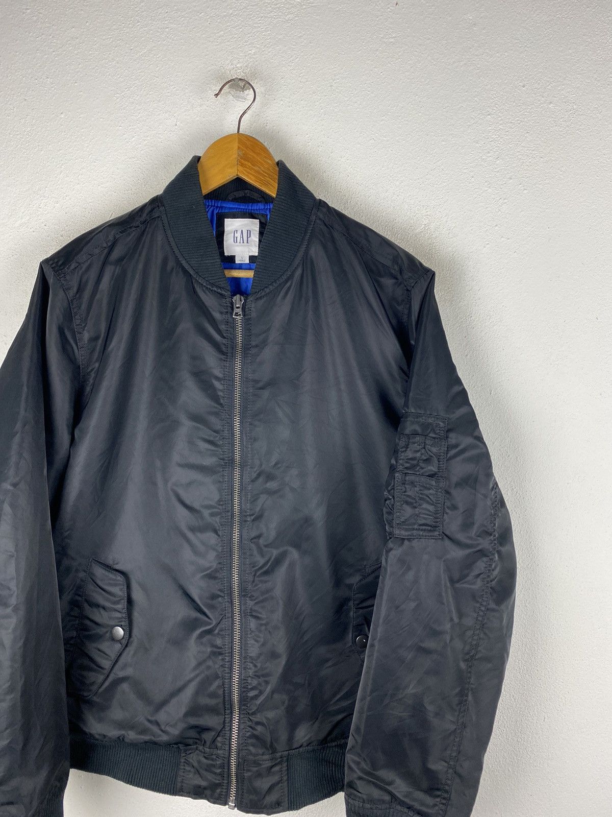 Gap Gap Black Bomber Jacket - Durable, Modern Stylish Outerwear Size US L / EU 52-54 / 3 - 6 Thumbnail