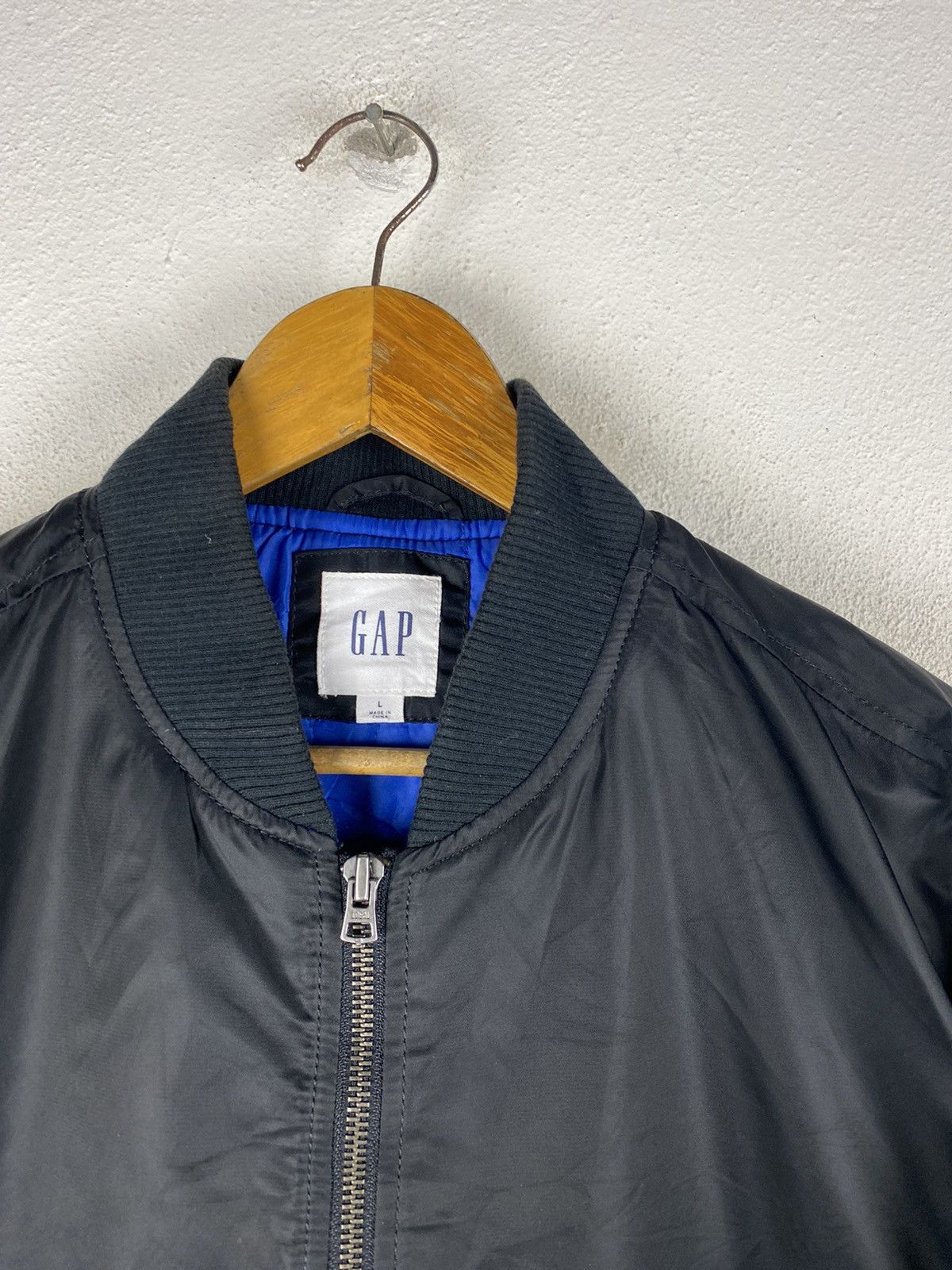 Gap Gap Black Bomber Jacket - Durable, Modern Stylish Outerwear Size US L / EU 52-54 / 3 - 7 Thumbnail