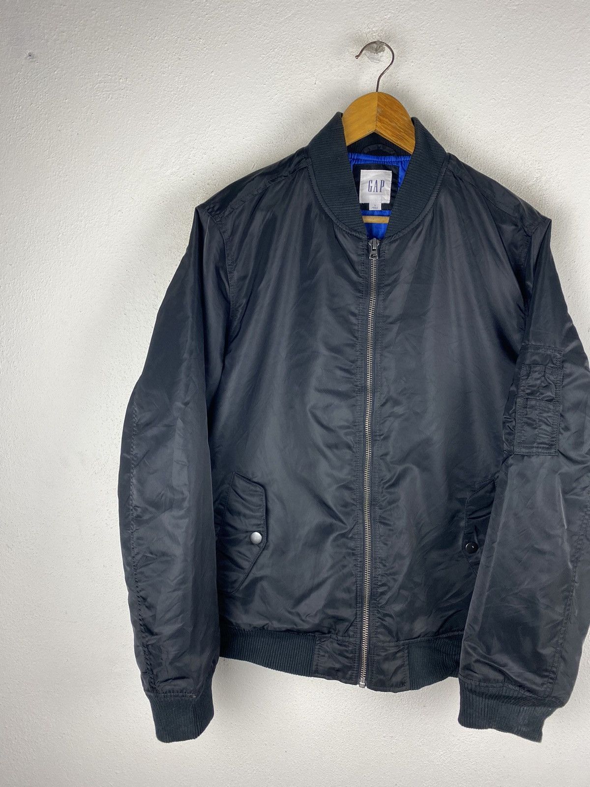 Gap Gap Black Bomber Jacket - Durable, Modern Stylish Outerwear Size US L / EU 52-54 / 3 - 4 Thumbnail