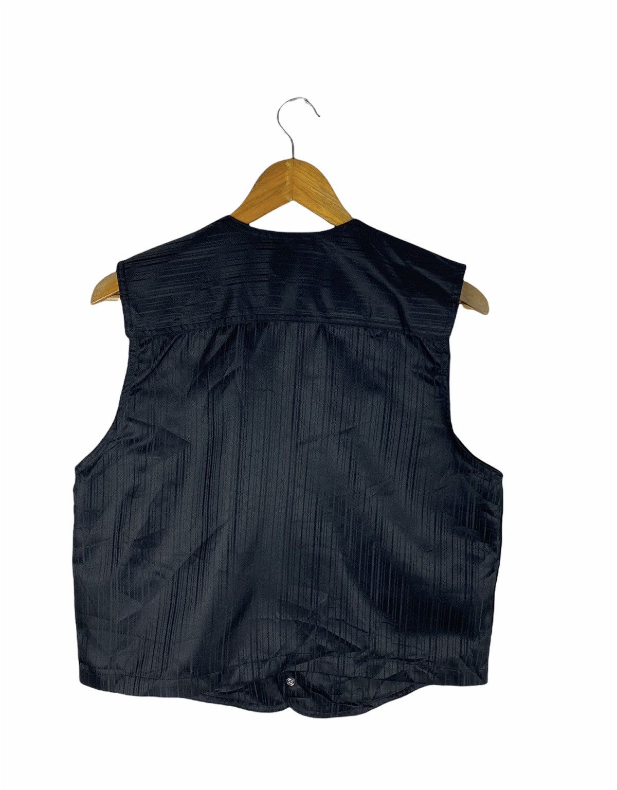 Japanese Brand Black Vest Samurai by Teagles - Functional and Stylish Wear Size US M / EU 48-50 / 2 - 2 Thumbnail
