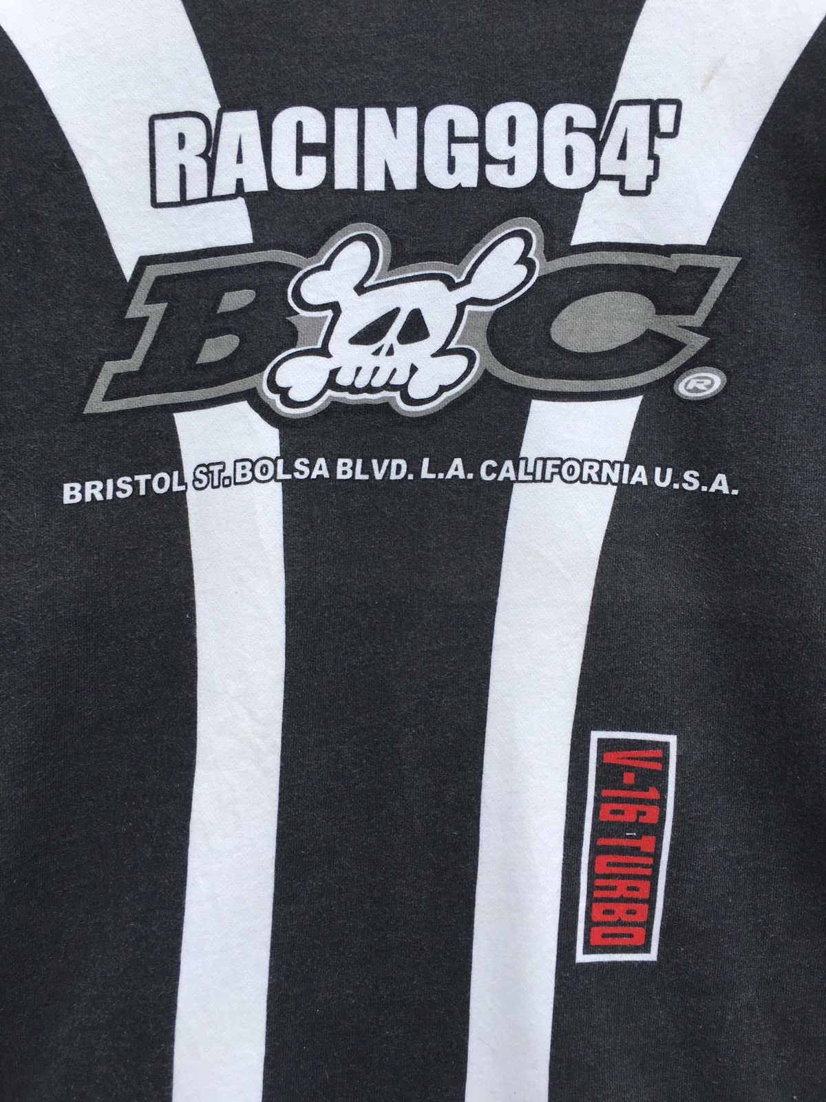 Vintage Vintage Rare Racing 964 Blue Cross US Sweater Size US L / EU 52-54 / 3 - 5 Thumbnail