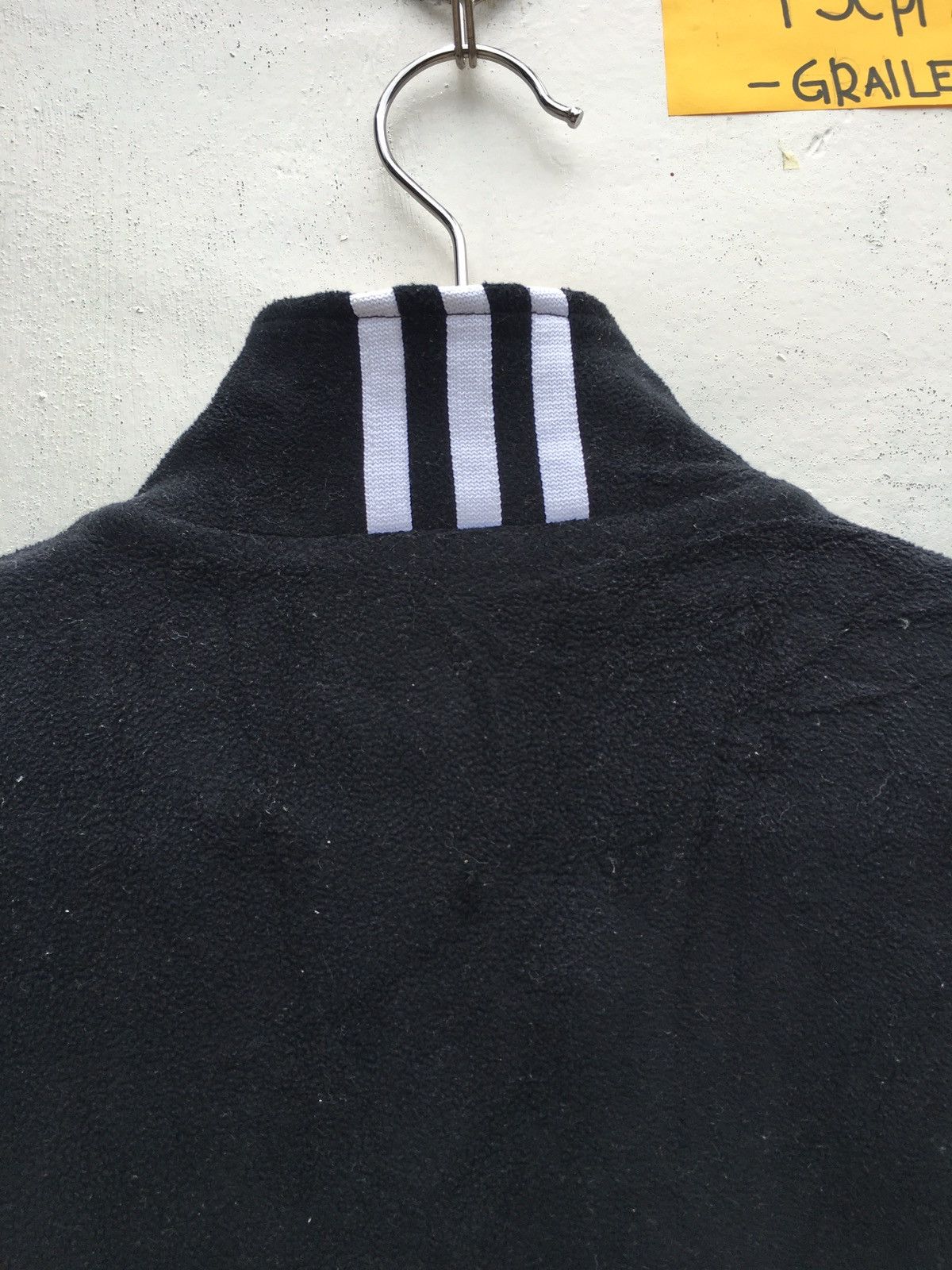 Adidas Rare Vintage Adidas Three Line Zip Up Fleece Size US S / EU 44-46 / 1 - 14 Thumbnail