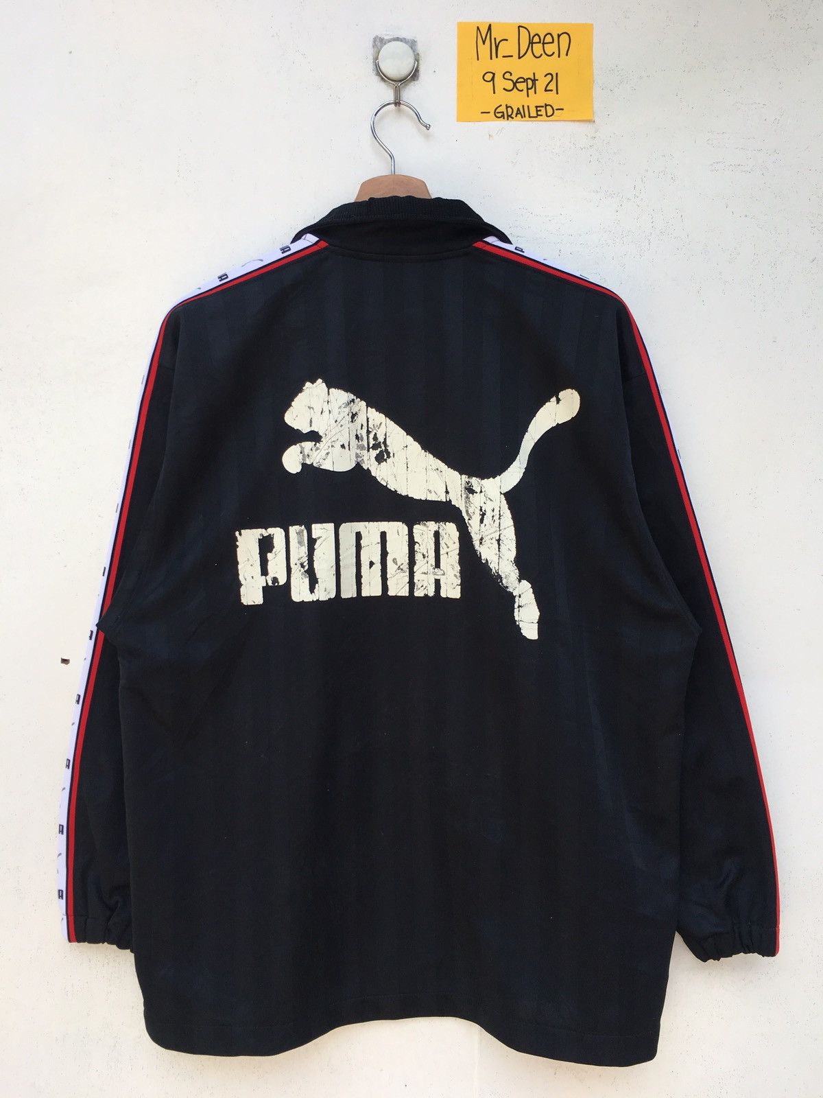 Puma Rare Vintage 90s PUMA Biglogo Zip Up Sweater Size US XL / EU 56 / 4 - 7 Thumbnail