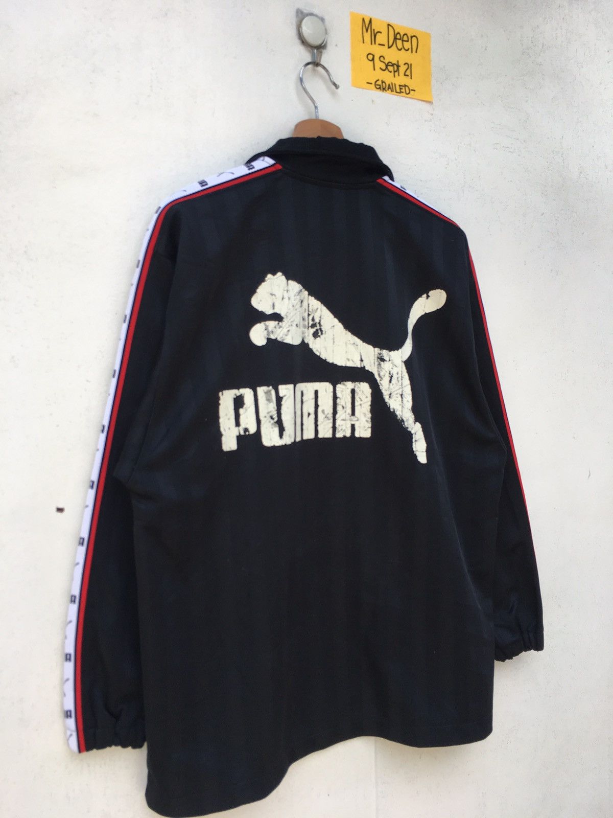 Puma Rare Vintage 90s PUMA Biglogo Zip Up Sweater Size US XL / EU 56 / 4 - 8 Thumbnail