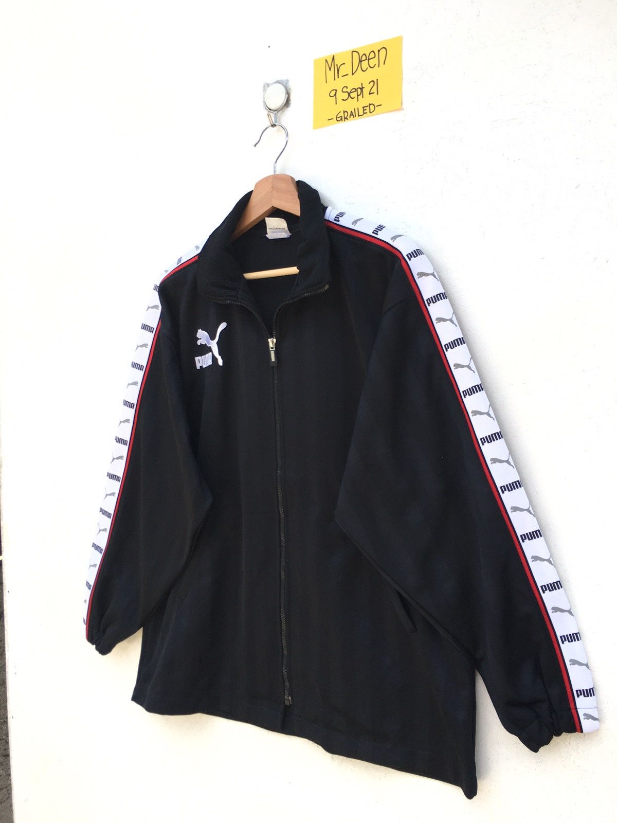 Puma Rare Vintage 90s PUMA Biglogo Zip Up Sweater Size US XL / EU 56 / 4 - 2 Thumbnail