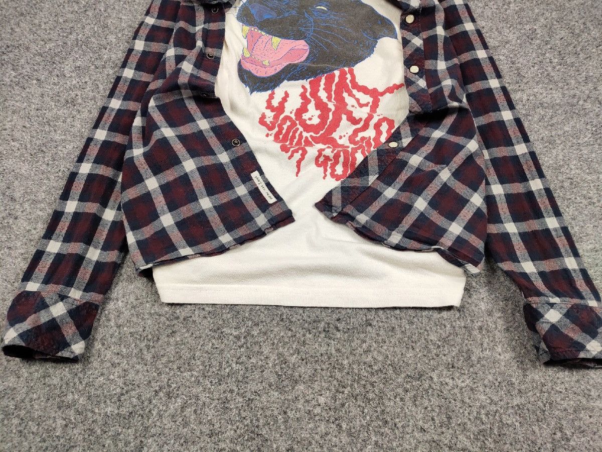 Flannel Vintage Flannel Lee Shirt Checkered Travis Scott Style Size US L / EU 52-54 / 3 - 5 Thumbnail