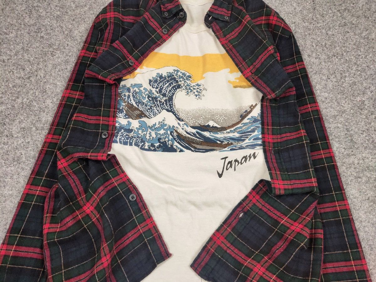 Flannel Vintage Flannel Shirt Travis Scott Style Streetwear Hype Size US M / EU 48-50 / 2 - 6 Thumbnail
