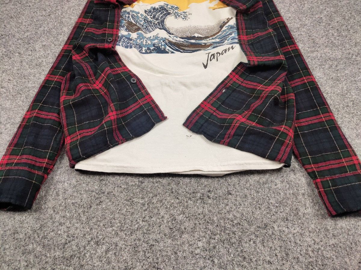 Flannel Vintage Flannel Shirt Travis Scott Style Streetwear Hype Size US M / EU 48-50 / 2 - 5 Thumbnail