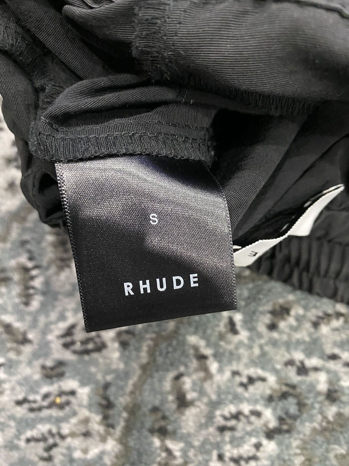 Rhude Nylon Snap Cargo Pants l Black Size US 30 / EU 46 - 6 Thumbnail