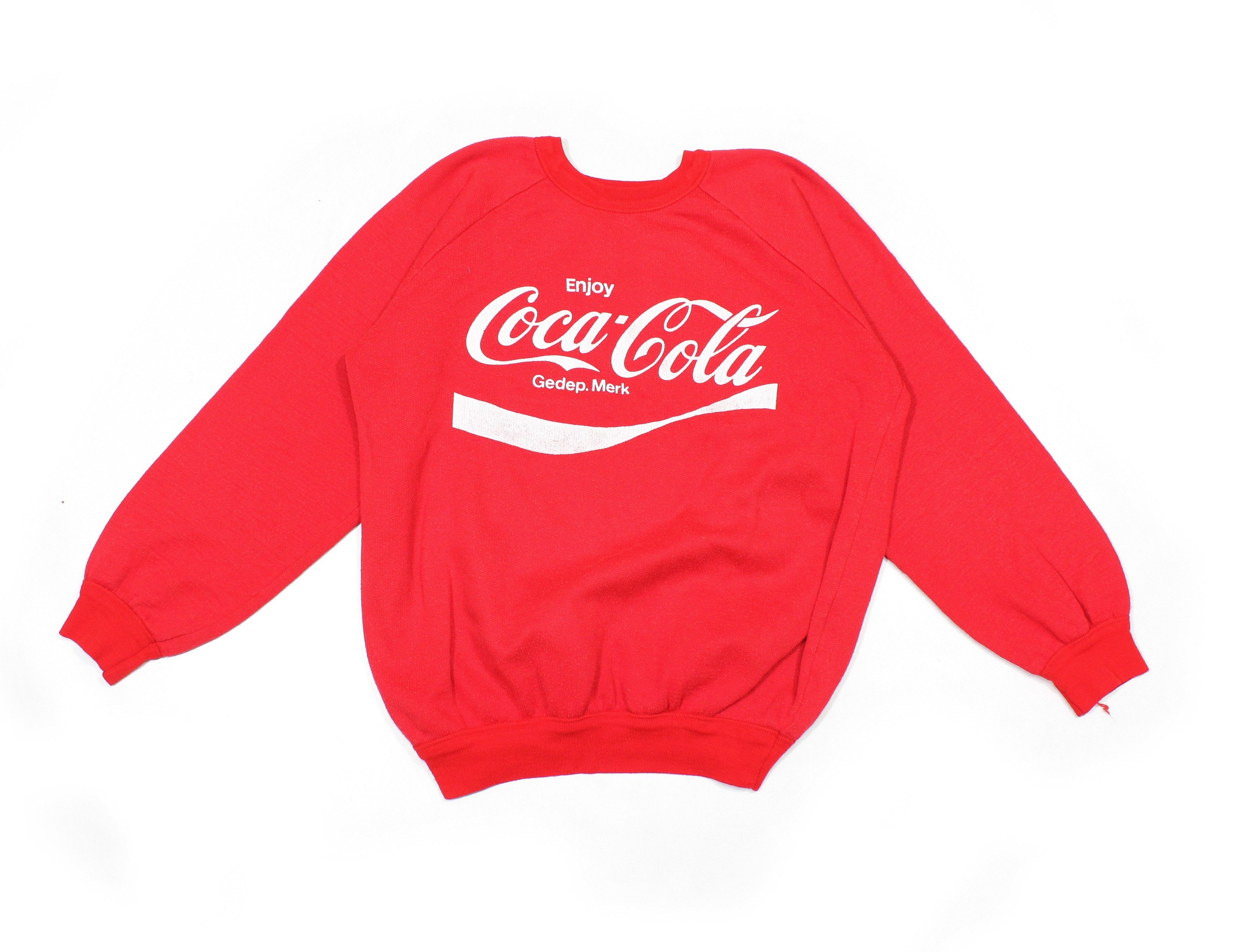 Coca Cola 90S Big Logo Sweatshirt Size US XS / EU 42 / 0 - 1 Thumbnail