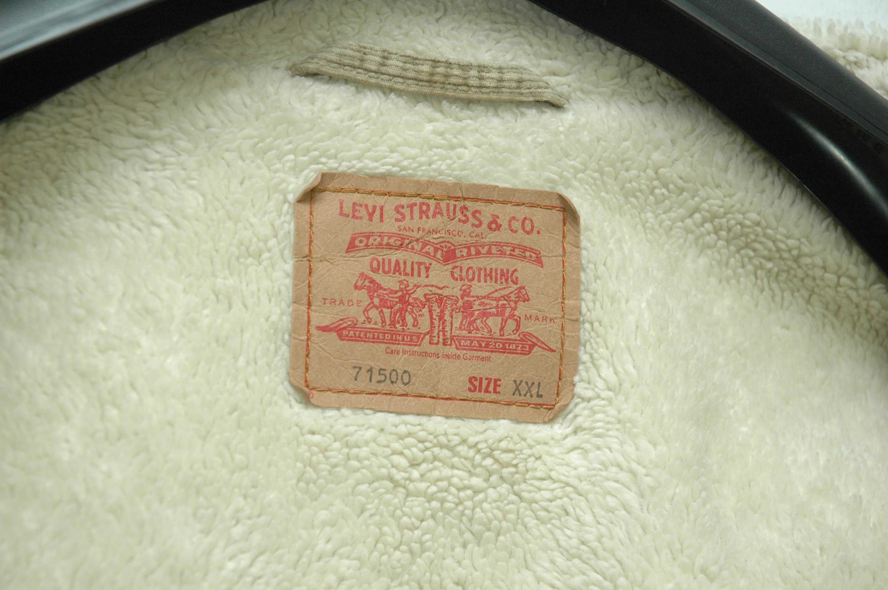 Levi's Levis Sherpa Trucker Jacket Size US XXL / EU 58 / 5 - 7 Thumbnail