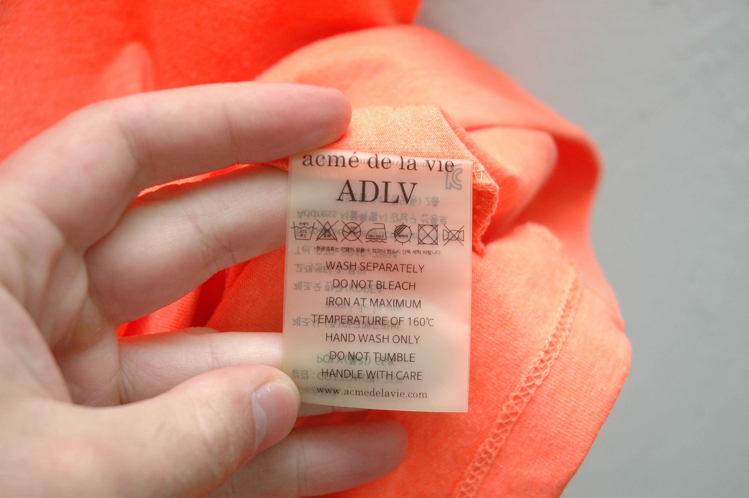 Acme Clothing ADLV Acme De La Vie Made in Korea T-Shirt Size 1 Size US M / EU 48-50 / 2 - 7 Thumbnail