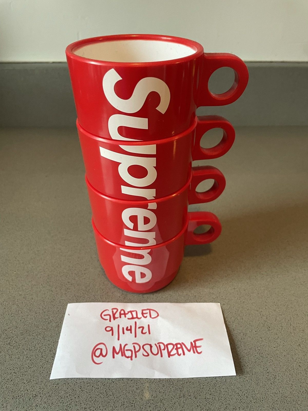 Supreme Supreme Stacking Cups | Grailed