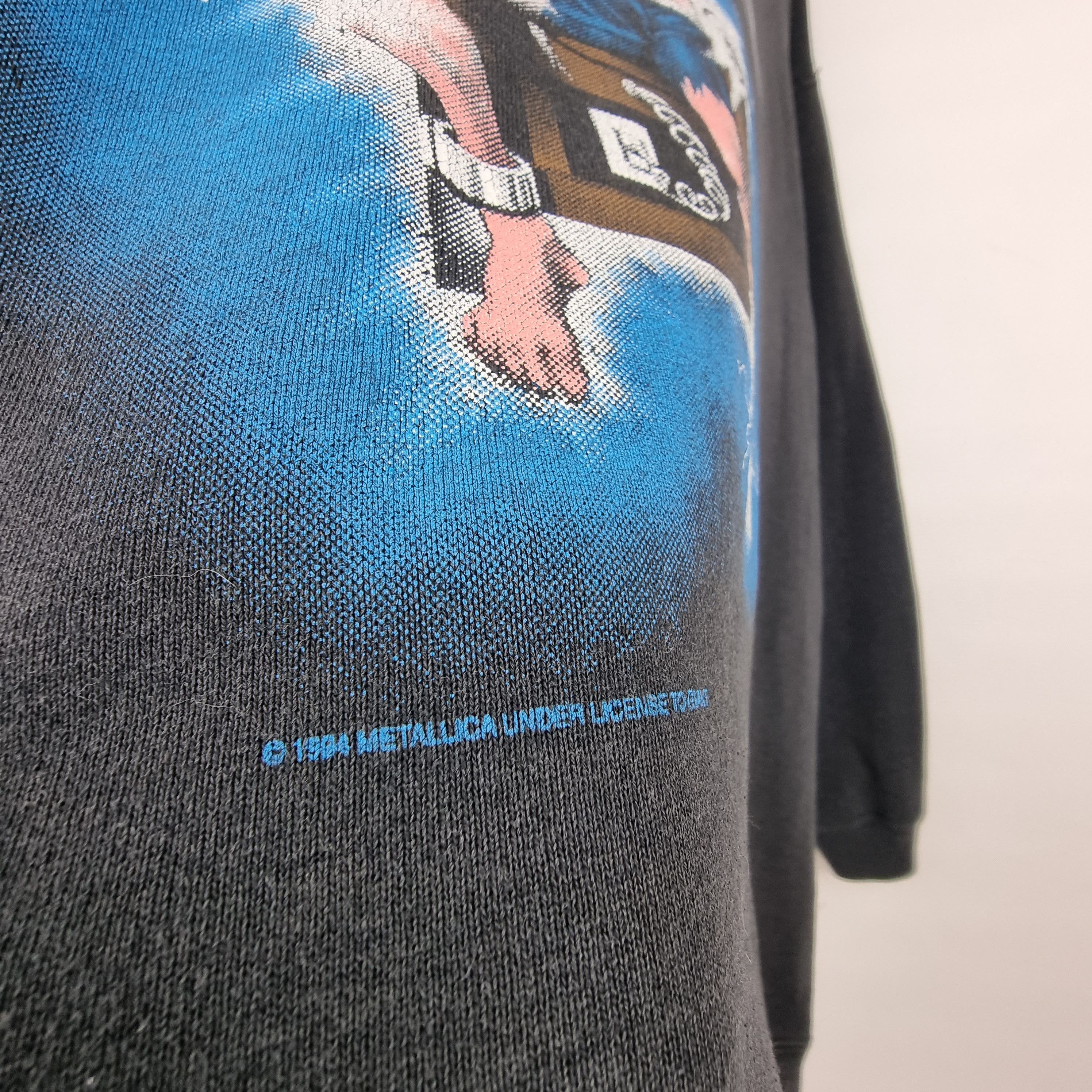 Band Tees Vintage Metallica Hoodie 1994 like Slayer ACDC Pantera Size US XL / EU 56 / 4 - 13 Thumbnail