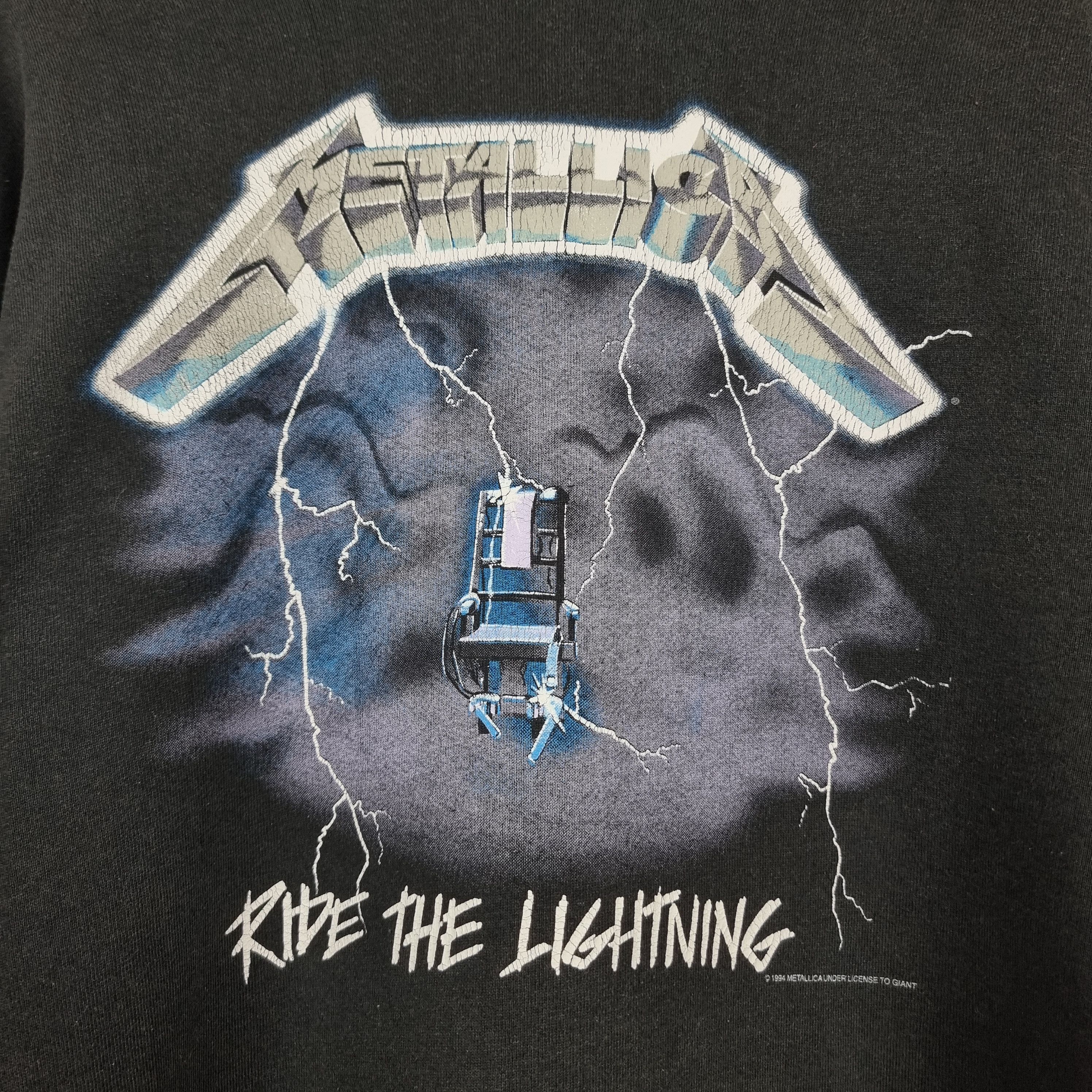 Band Tees Vintage Metallica Hoodie 1994 like Slayer ACDC Pantera Size US XL / EU 56 / 4 - 6 Thumbnail