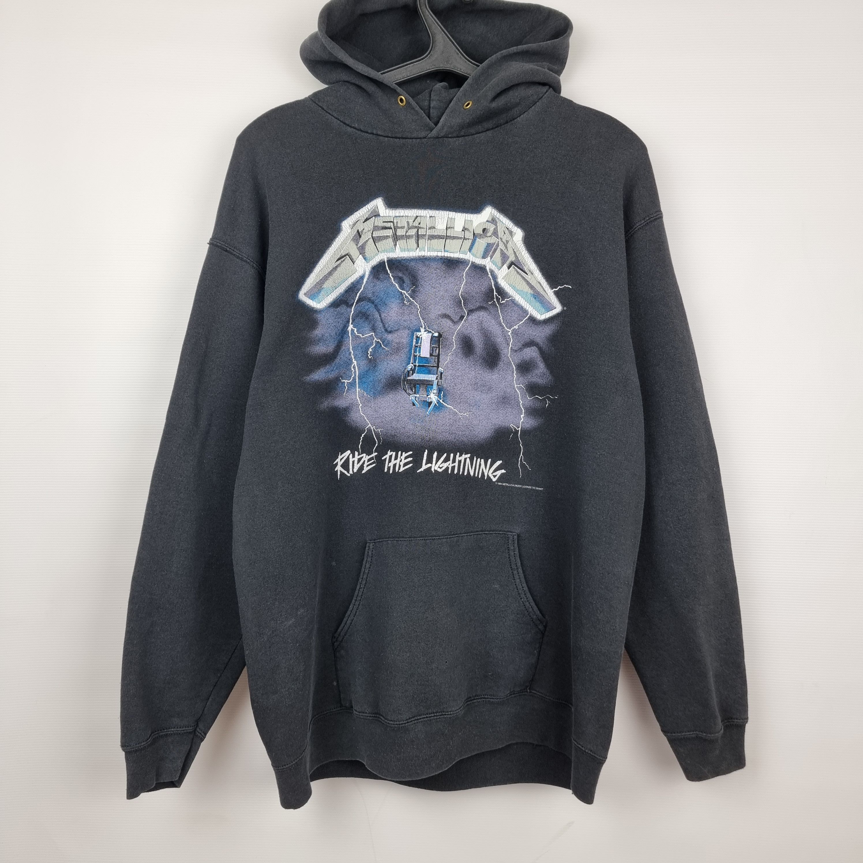 Band Tees Vintage Metallica Hoodie 1994 like Slayer ACDC Pantera Size US XL / EU 56 / 4 - 5 Thumbnail